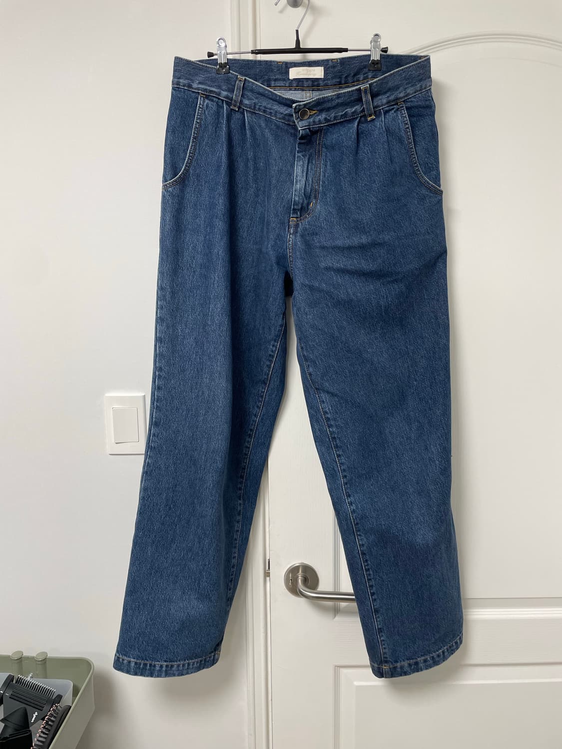 mfpen BIG JEANS Washed Blue L사이즈 상태 양호 상품이미지8