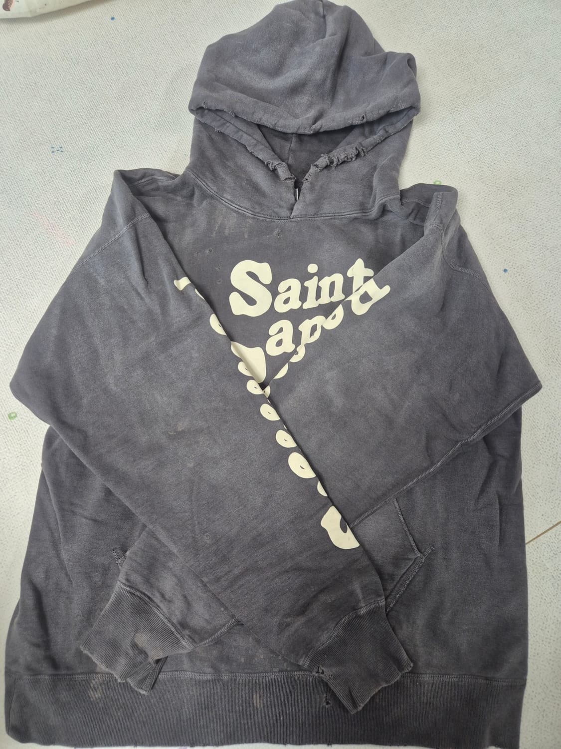 세인트 미카엘 × 윈드앤시 후드 XL 상품이미지7