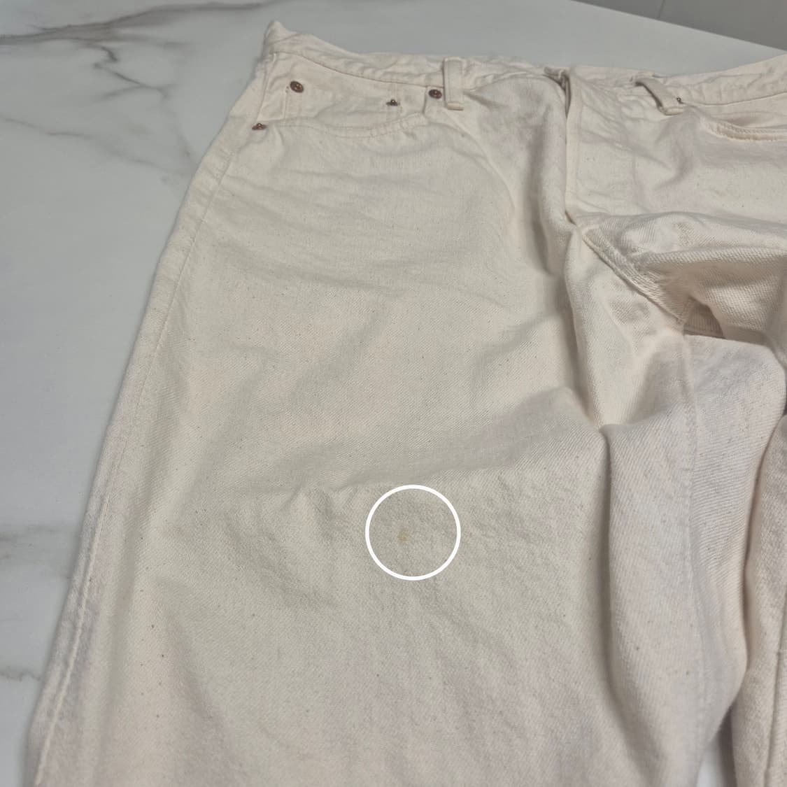 Orslow lot105 아이보리 데님 L(3) 상품이미지8