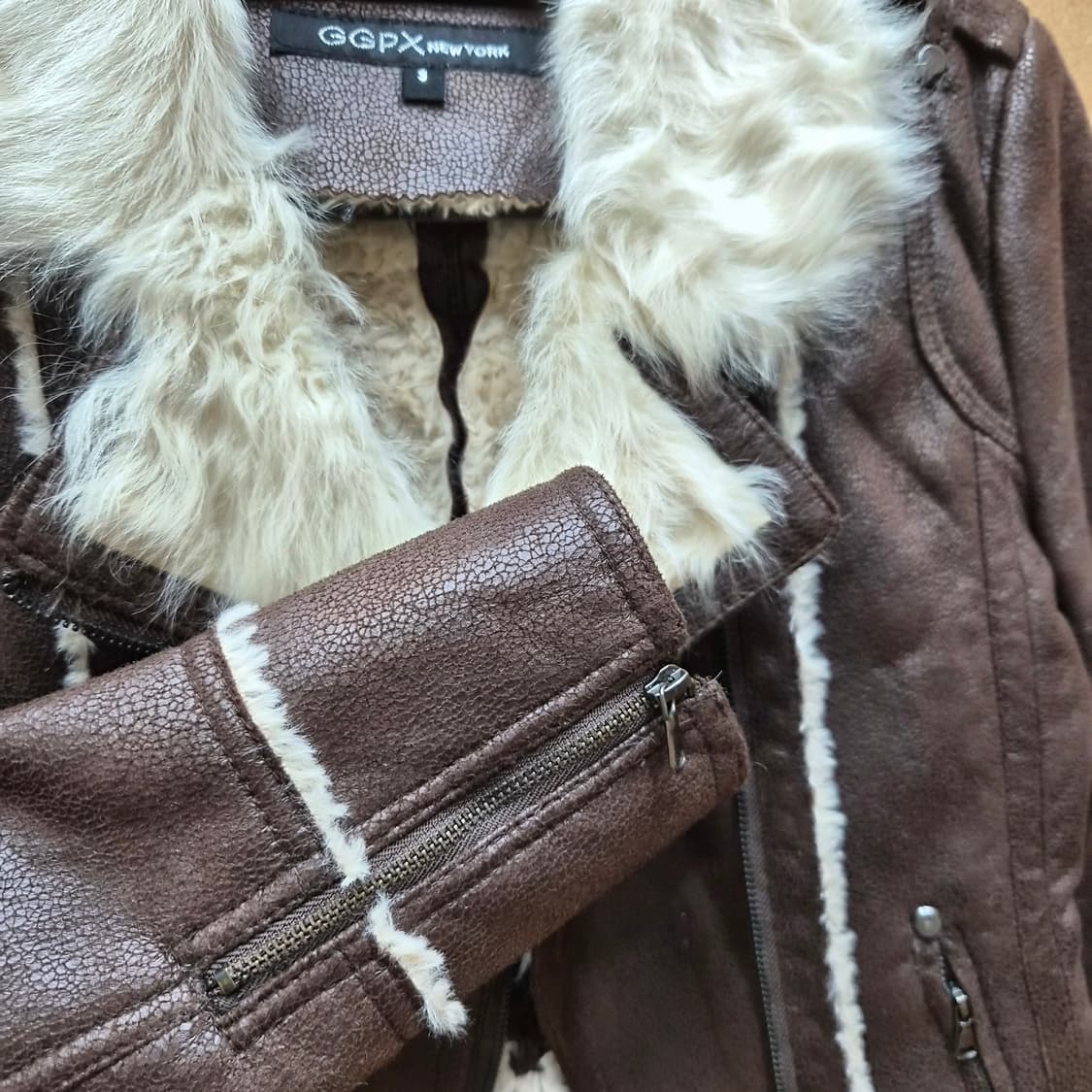 GGPX 무스탕 자켓 상품이미지2