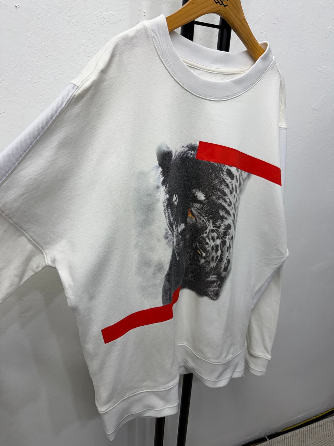 정품) 시스템옴므 한섬 20ss 오버핏 프린팅 맨투맨 100 상품이미지2