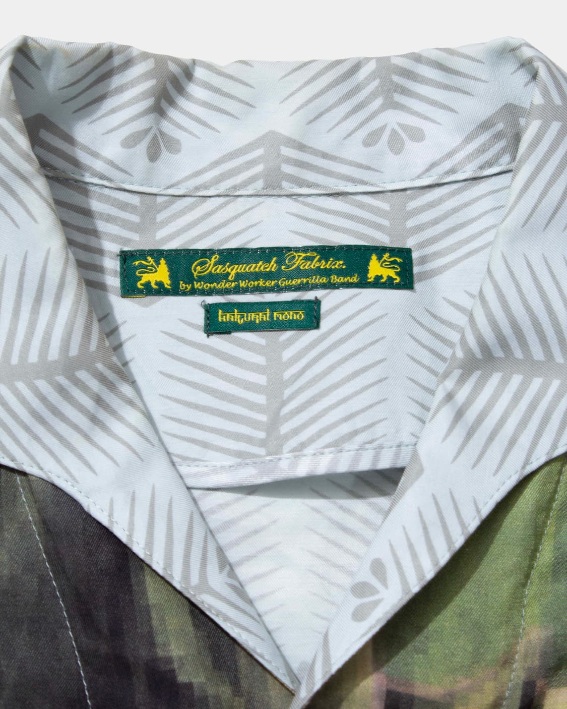 사스콰치패브릭스 모자이크 플라워 셔츠자켓 상품이미지5