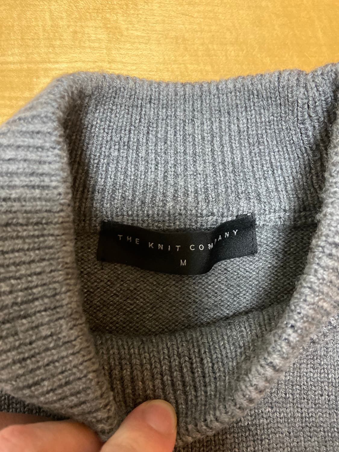 더니트컴퍼니 울 니트 M 상품이미지4