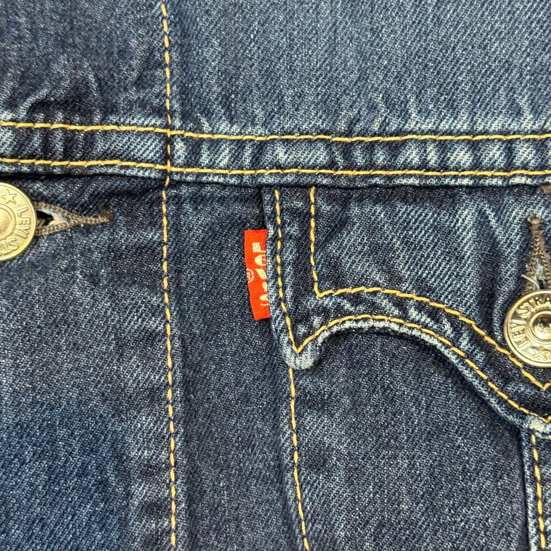 XL) 리바이스 아이코닉 데님자켓 TYPE 1 데님 청자켓 상품이미지4