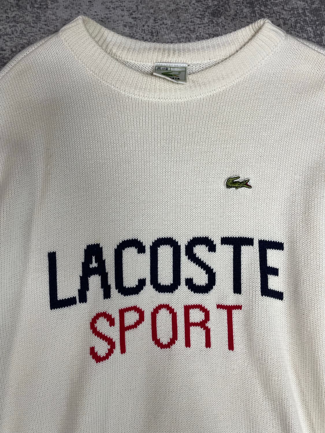 90s LACOSTE wool kint 상품이미지2