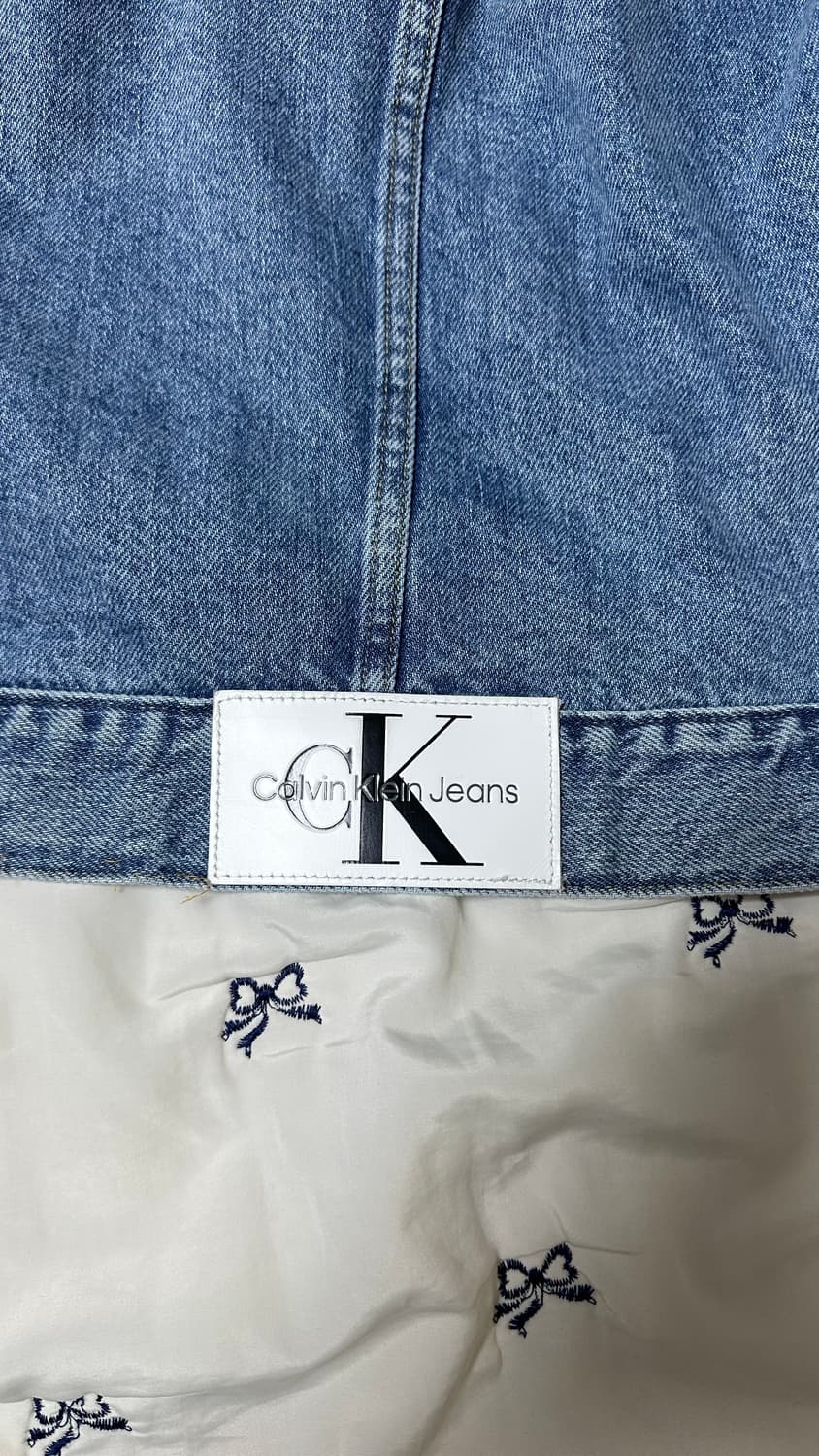 CK 캘빈클라인 데님 청자켓 트러커 상품이미지6