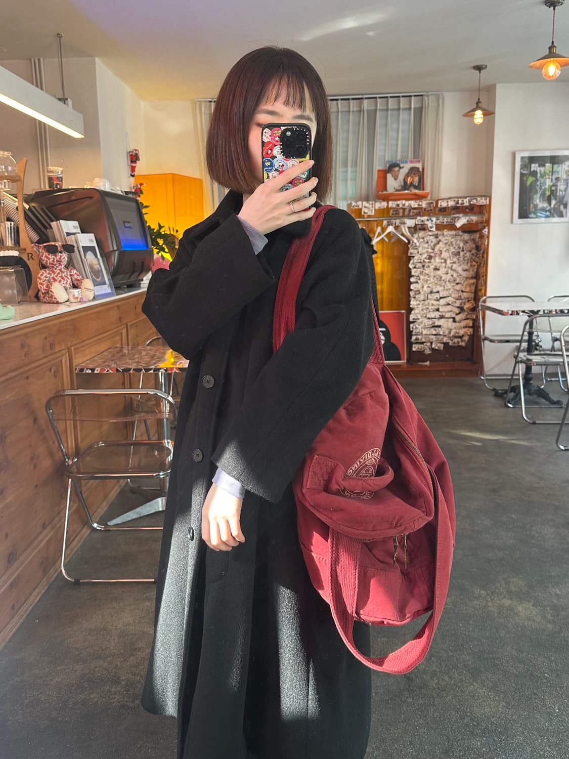 (착샷o) Kapital 캐피탈 투웨이 더플 빈티지백 숄더백 상품이미지8