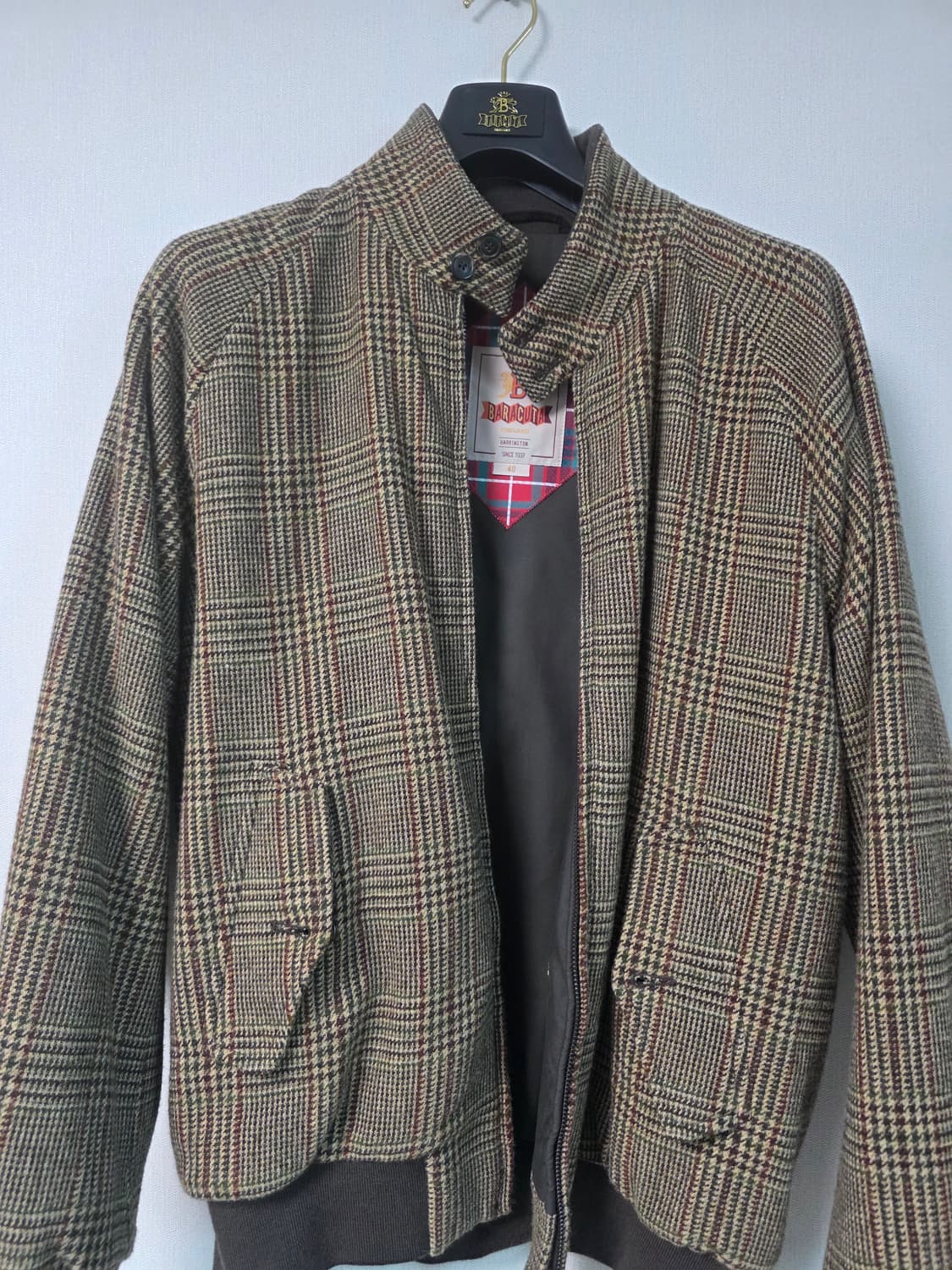 바라쿠타 아브라함문 울 자켓 상품이미지1