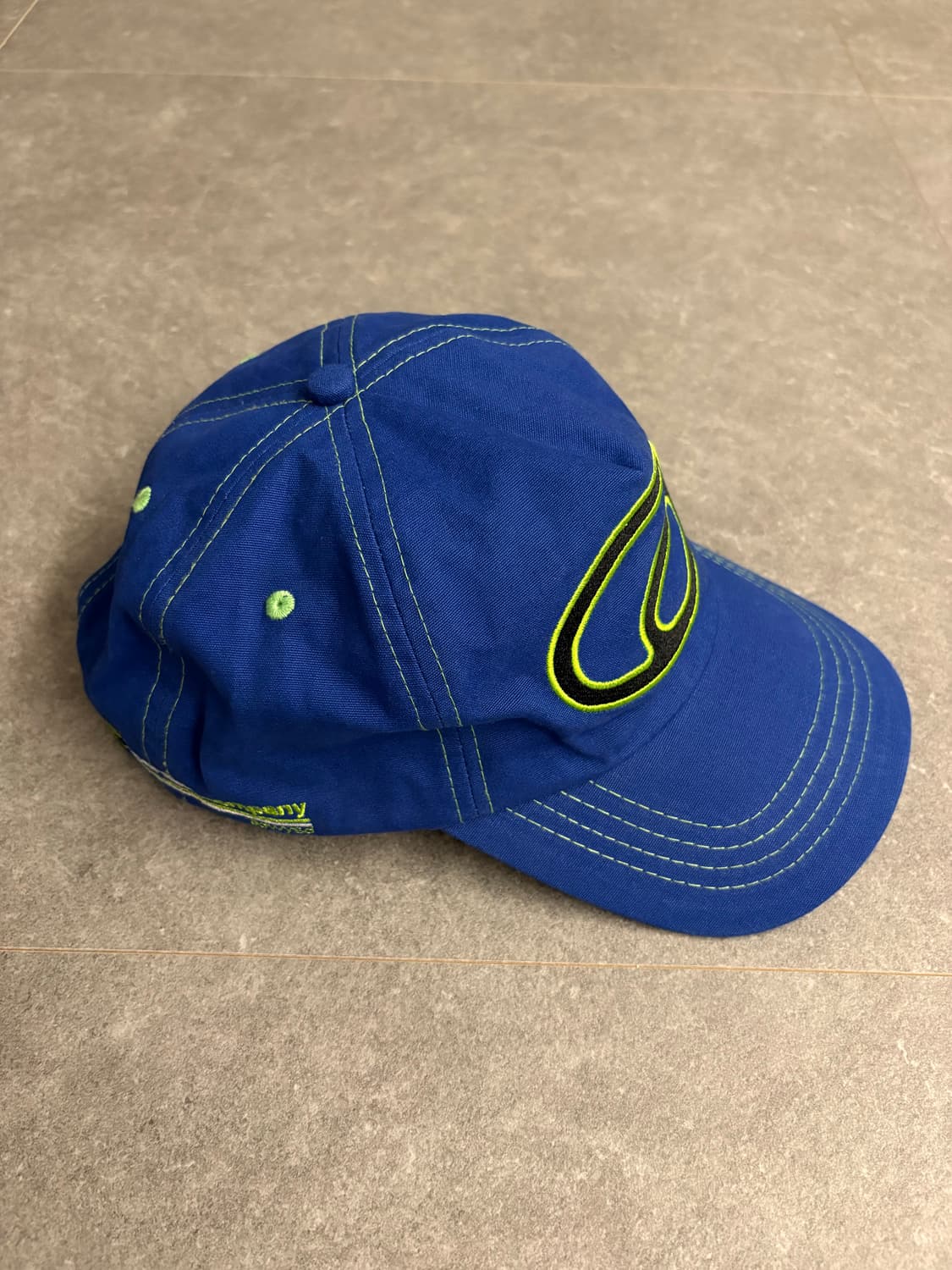 always 오발 로고 캡 블루 상품이미지2