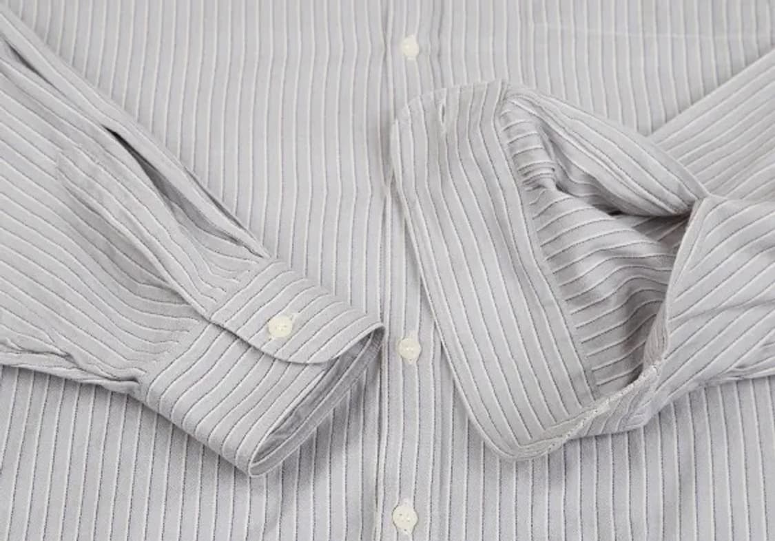 조르지오 아르마니 실크 스트라이프 셔츠 상품이미지6