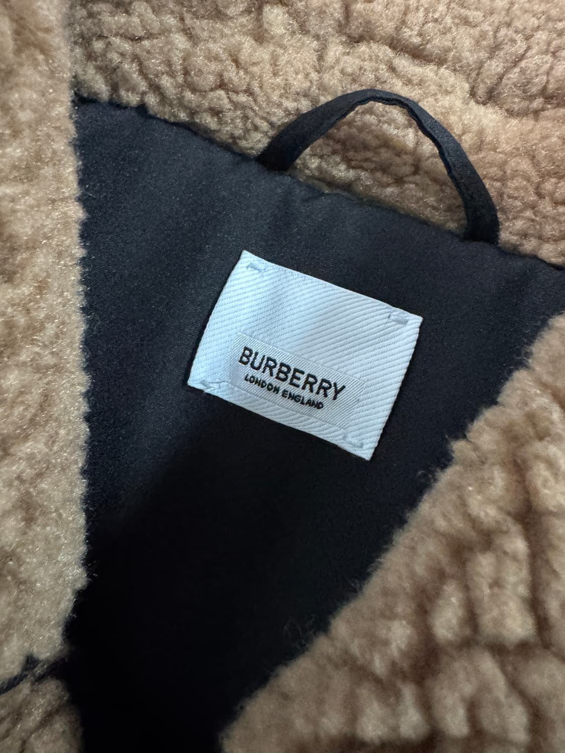 여성 버버리 커스텀 스트라이프 플리스 자켓 상품이미지3