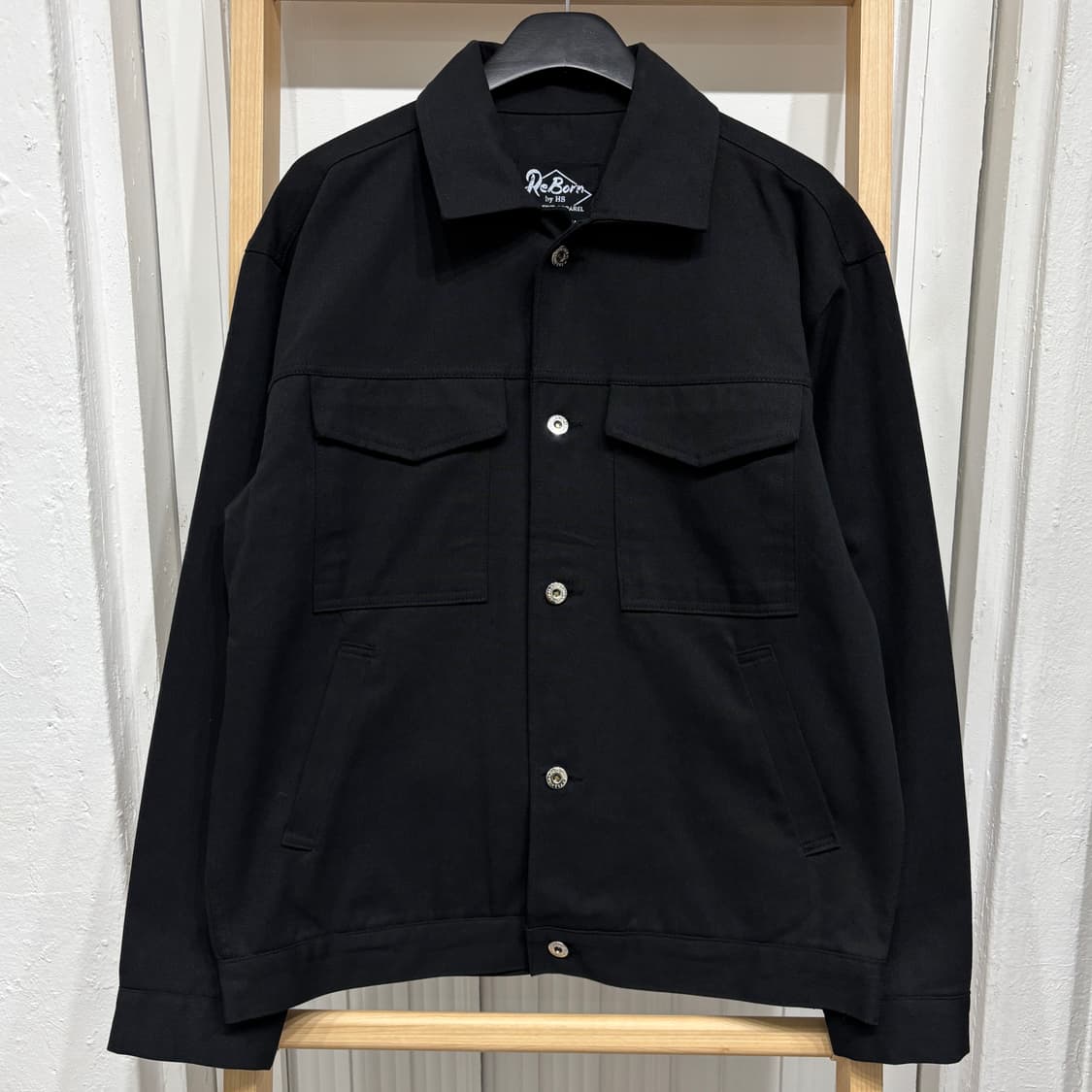 [새상품] 프린팅 면 자켓 상품이미지3