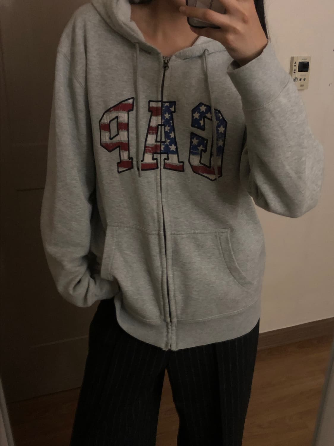 GAP 갭 성조기 후드집업 상품이미지1