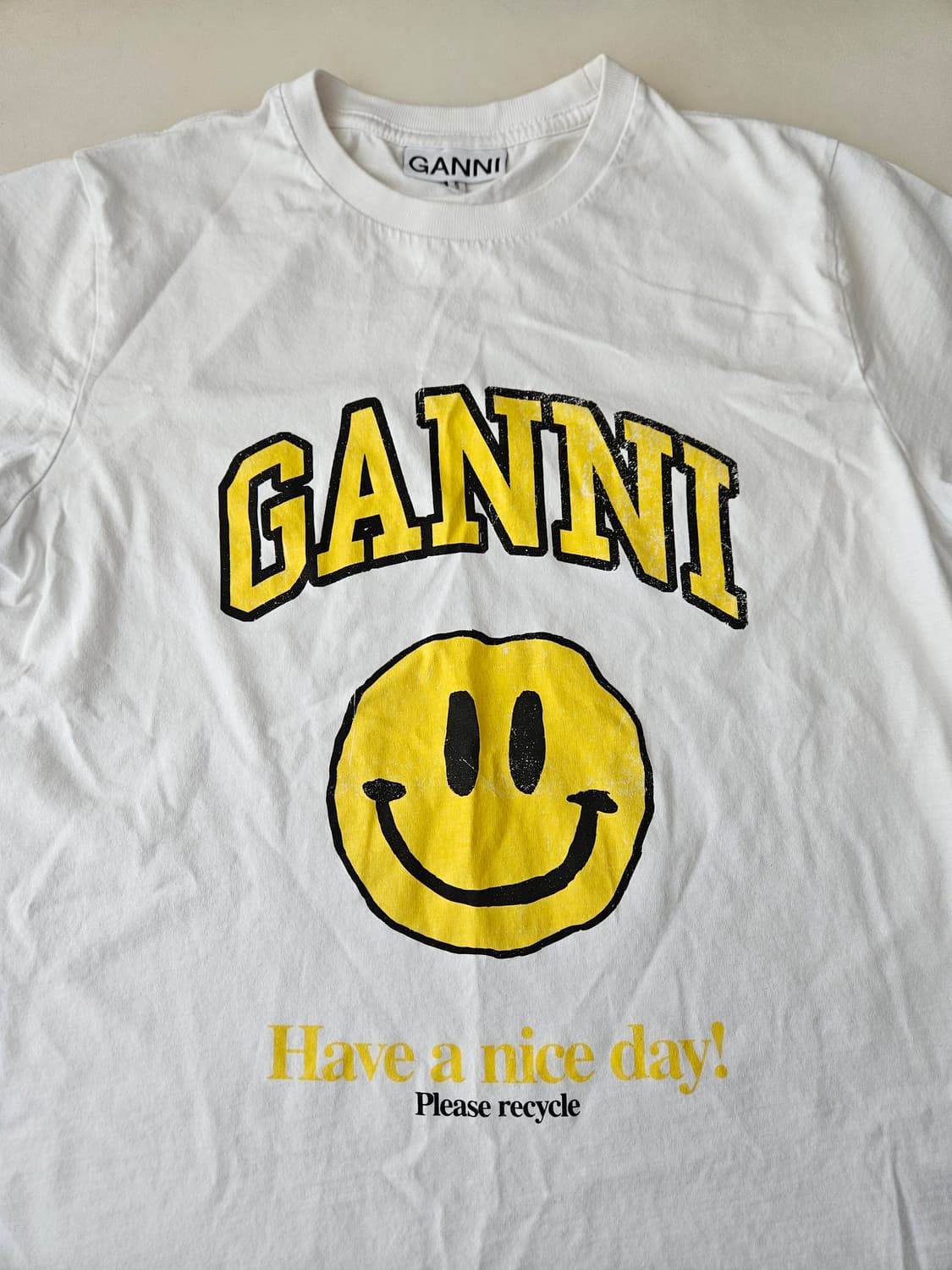 가니 스마일 반팔티셔츠  상품이미지2