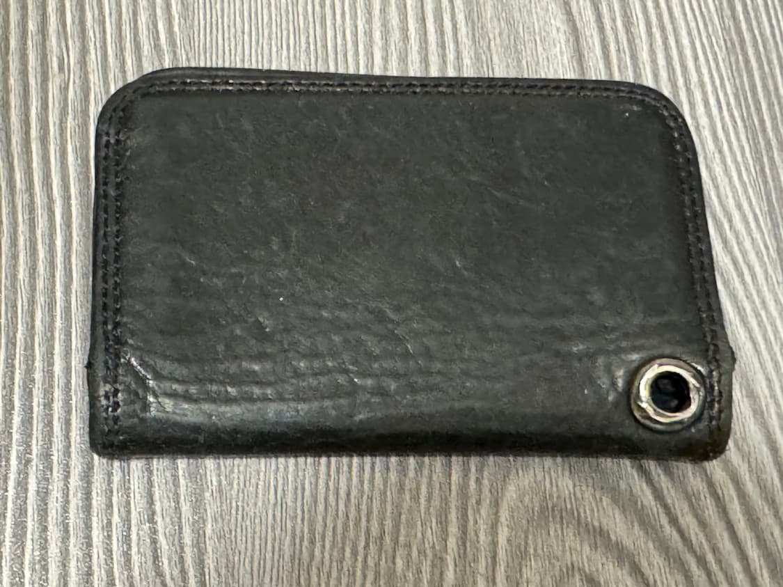 크롬하츠 스크롤라벨 레더카드지갑 상품이미지6