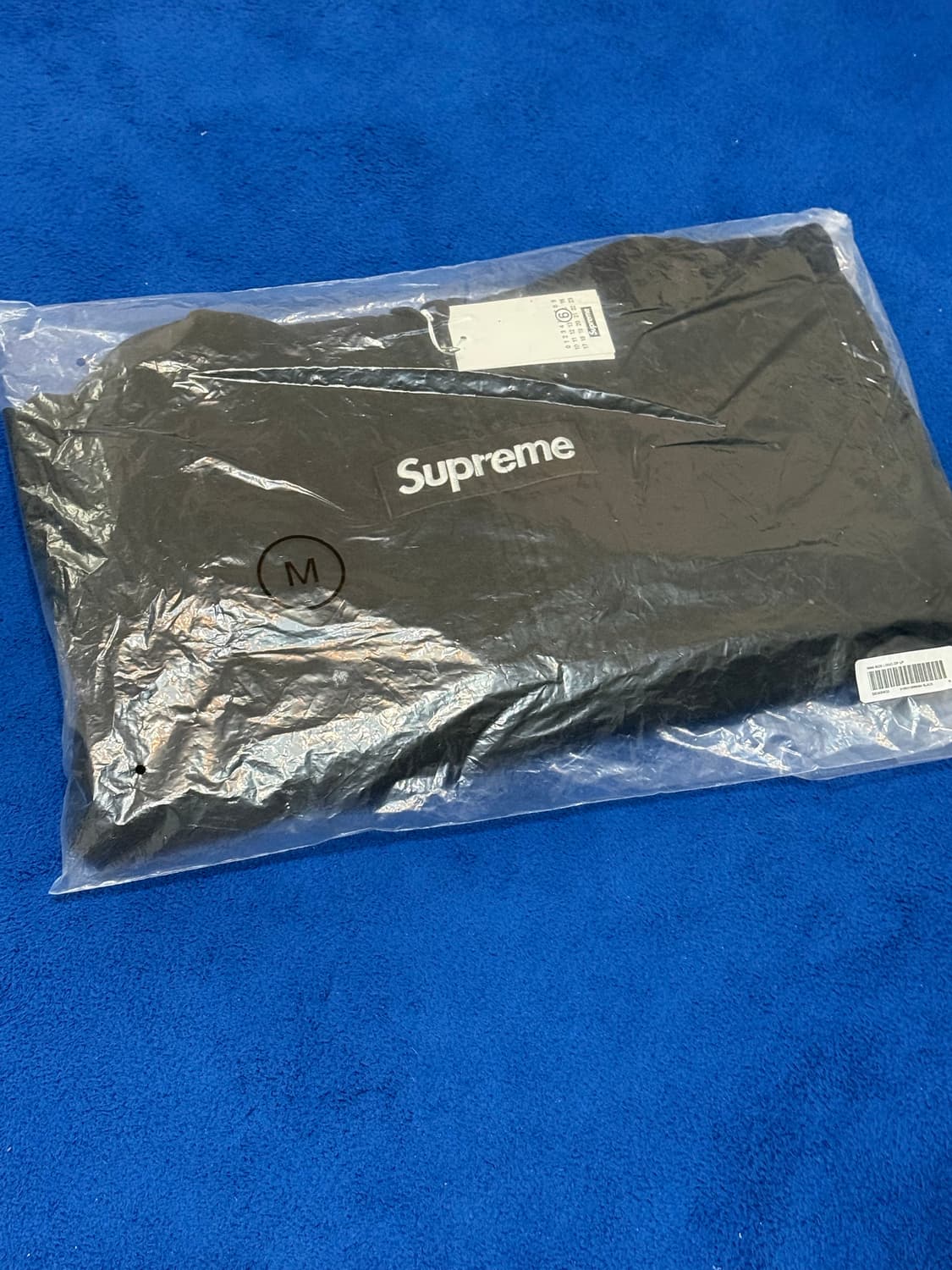 슈프림 마르지엘라 후드집업 블랙 M 상품이미지1