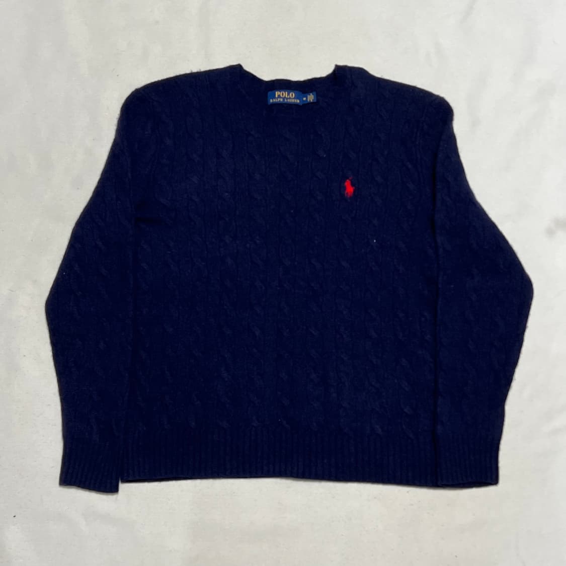 M 폴로랄프로렌 여성용 캐시미어 케이블 니트 상품이미지2