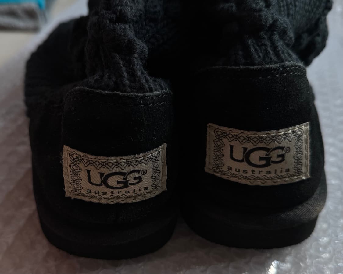 UGG balck knit boots 상품이미지3