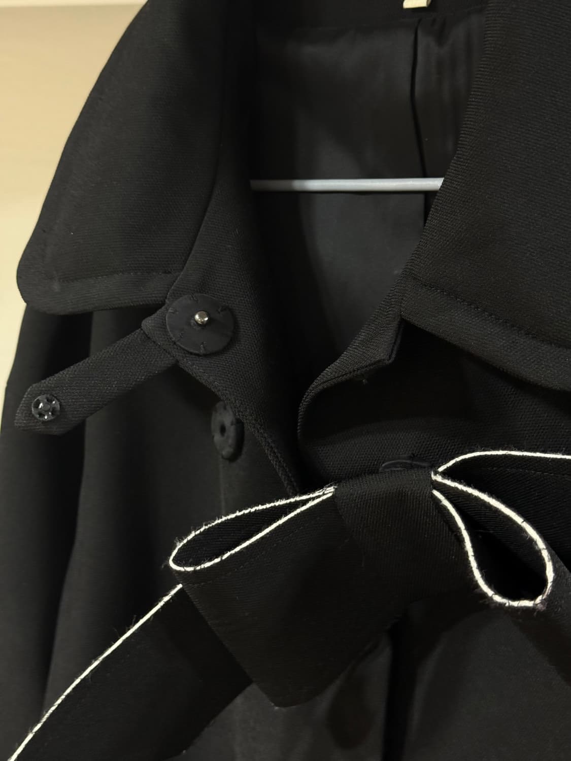 Shushu/Tong 리본 피케 코트 상품이미지4