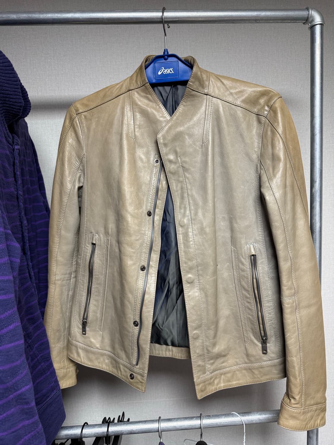 솔리드 옴므 양가죽 자켓 상품이미지1