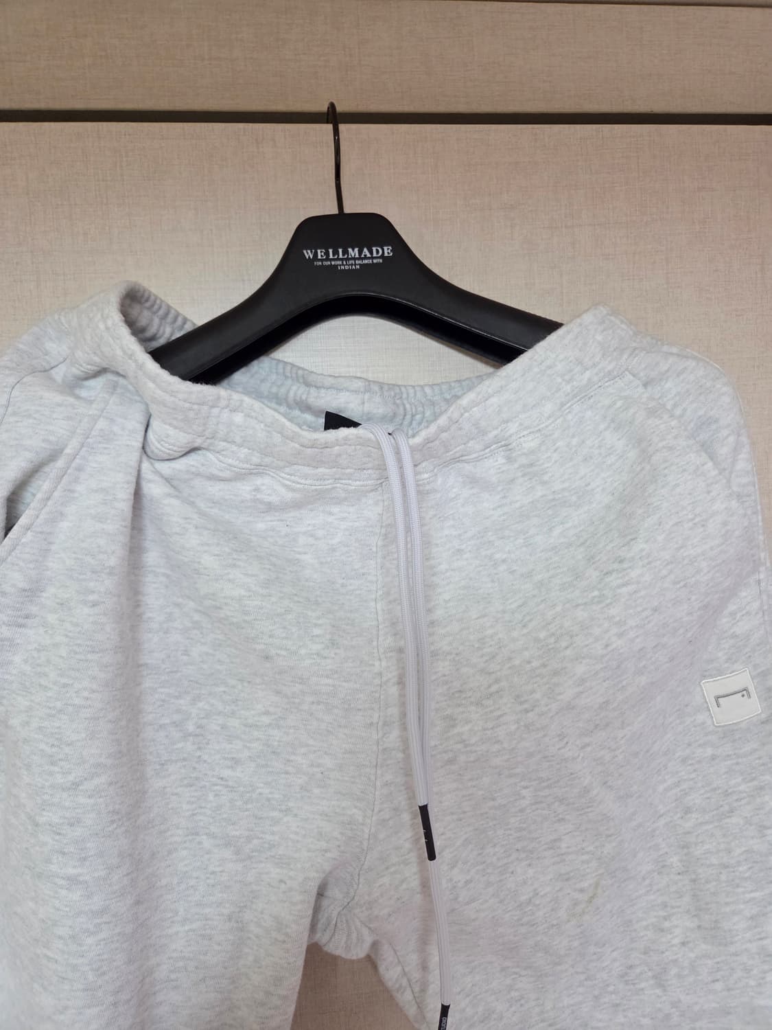 GOALSTUDIO 하프집업 맨투맨 그레이,  상하세트 상품이미지6