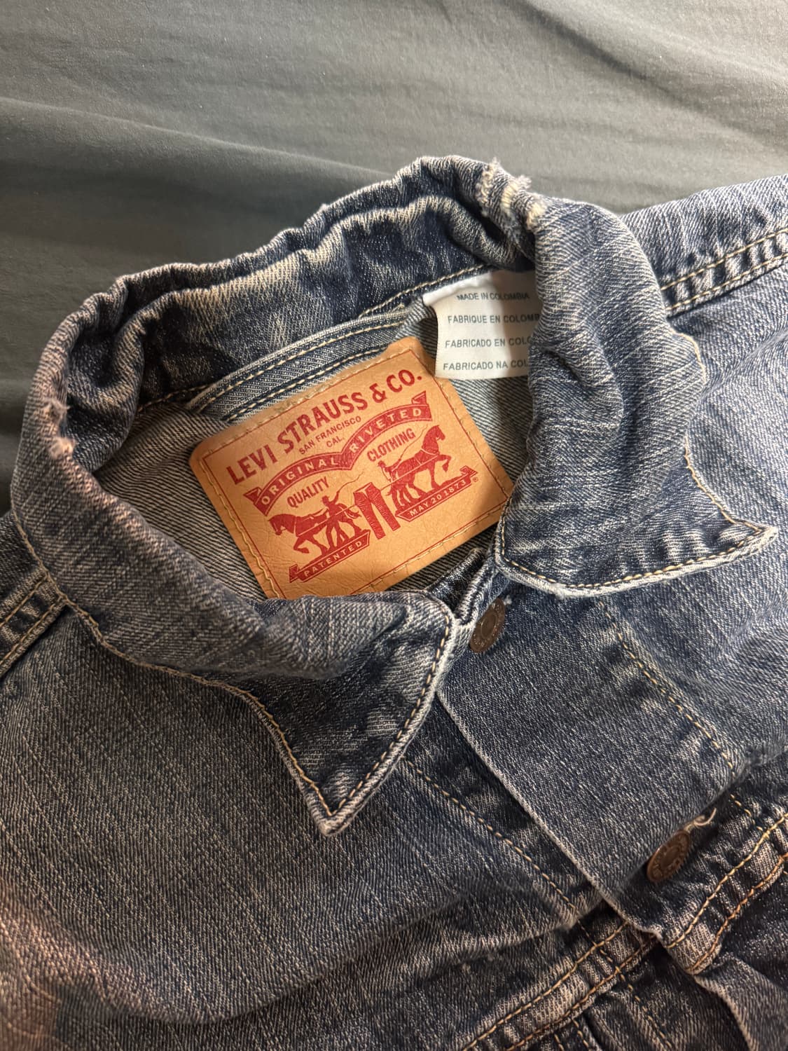 리바이스 빈티지 데님자켓 상품이미지2