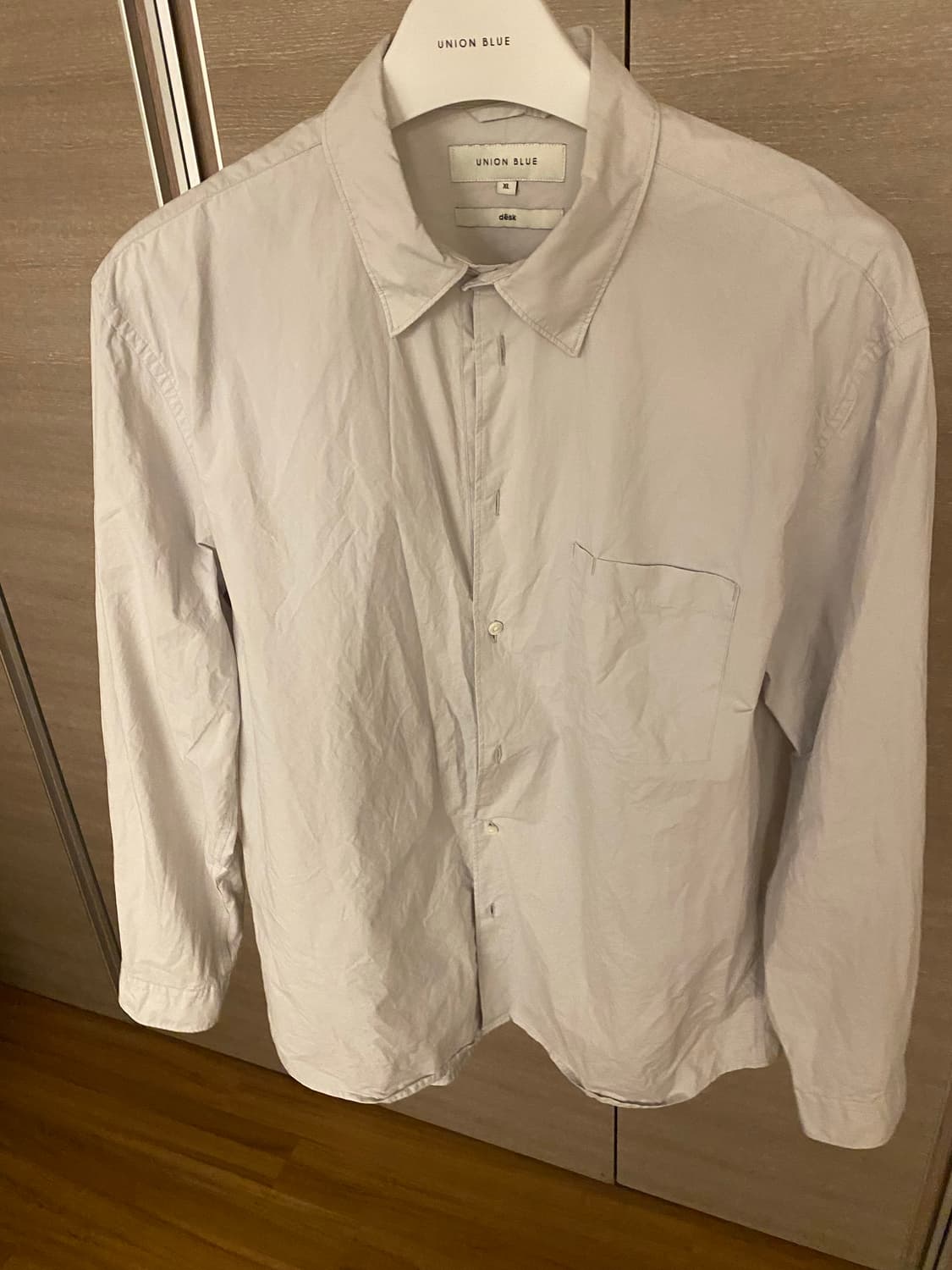 유니온블루 데스크 오피스 셔츠 그레이 xl 상품이미지2