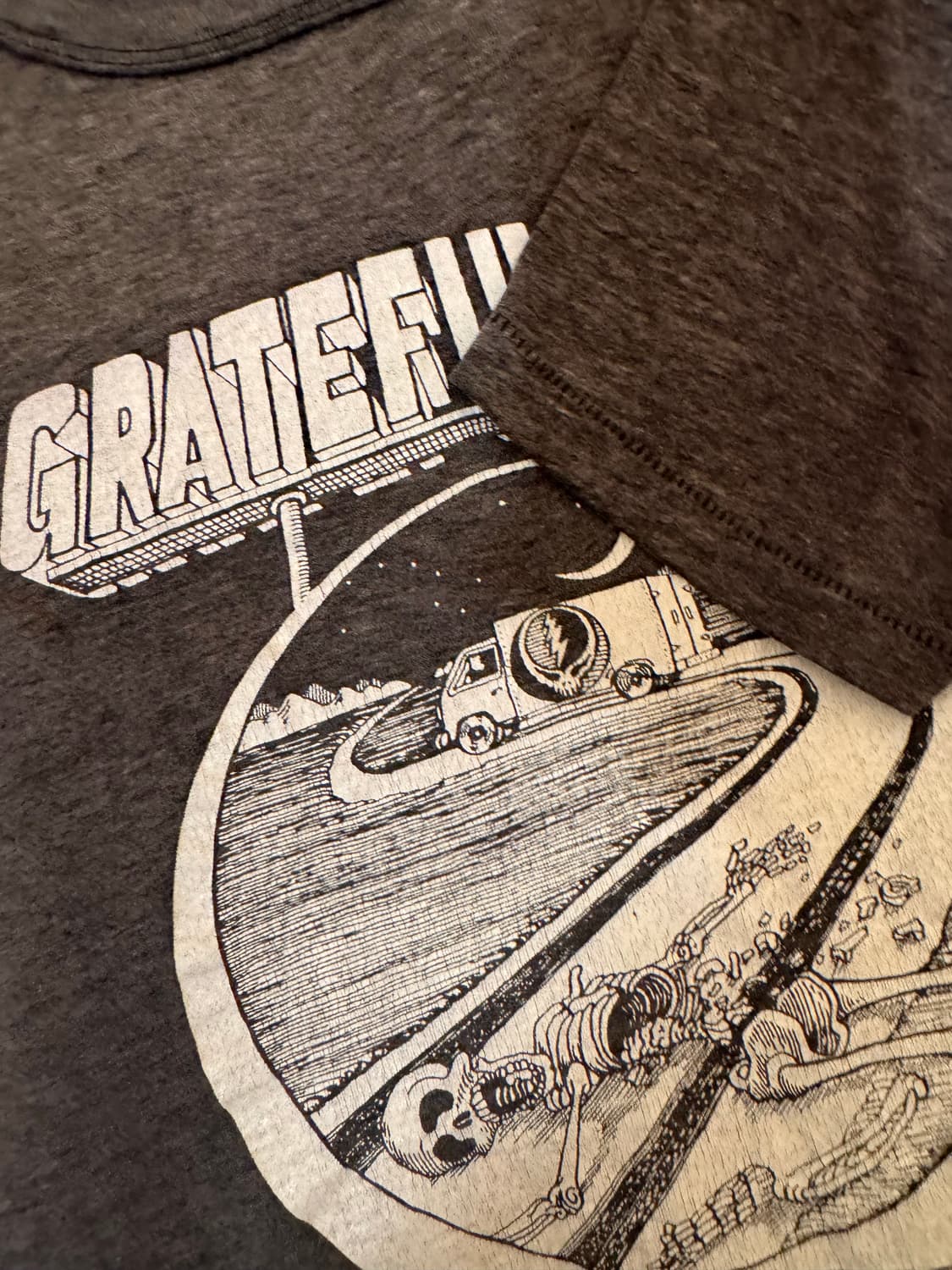 70‘s greatful dead vintage tee/ 그레이트풀데드 상품이미지4