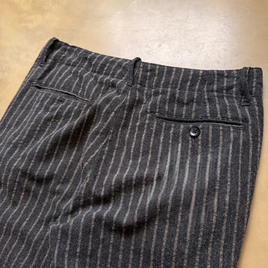 VOTOLO 챠콜 그레이 울 혼방 트라우저 상품이미지4