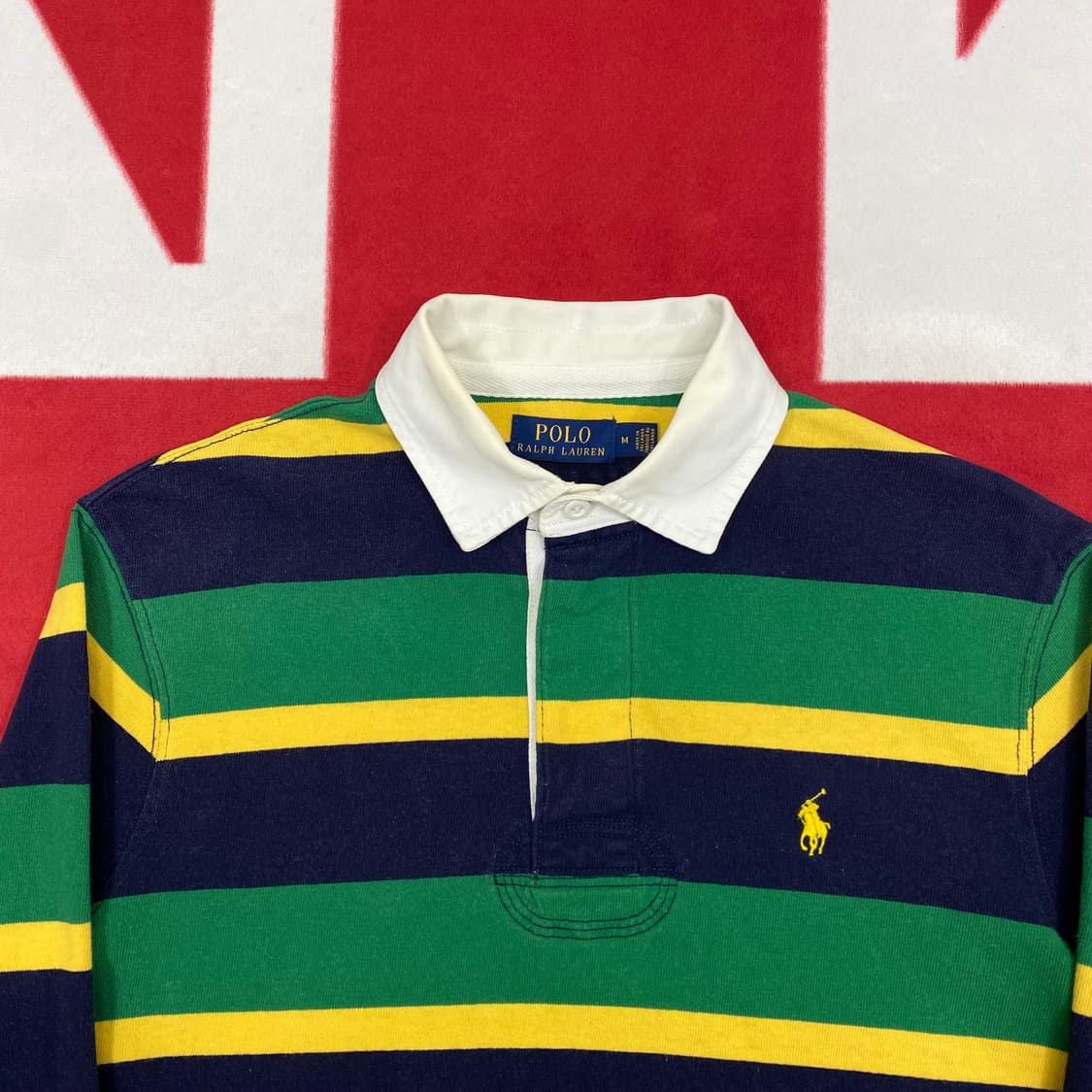 폴로 럭비티 M 실측 L  상품이미지3