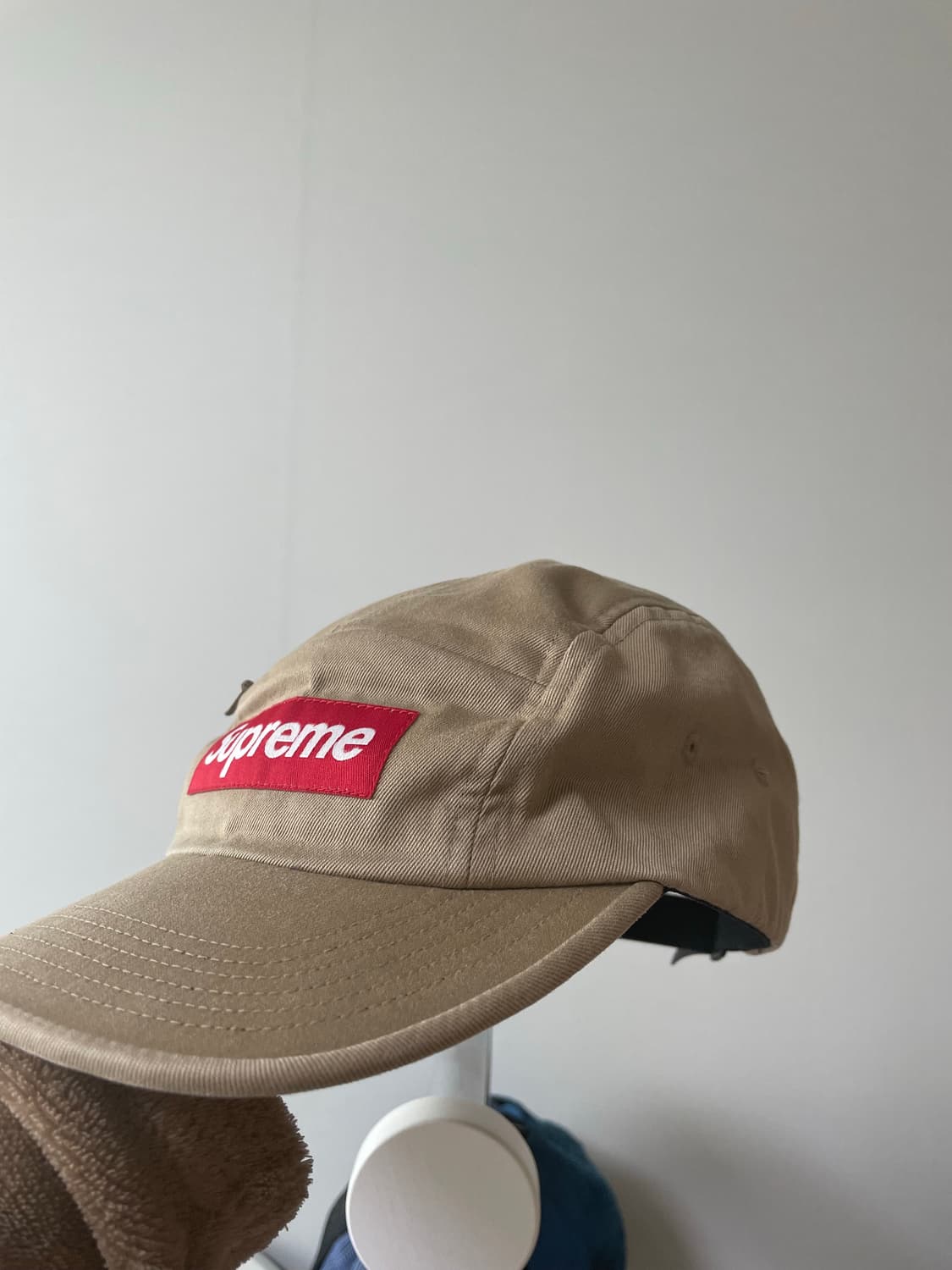 슈프림 베이지 5 패널 캠프캡 상품이미지2