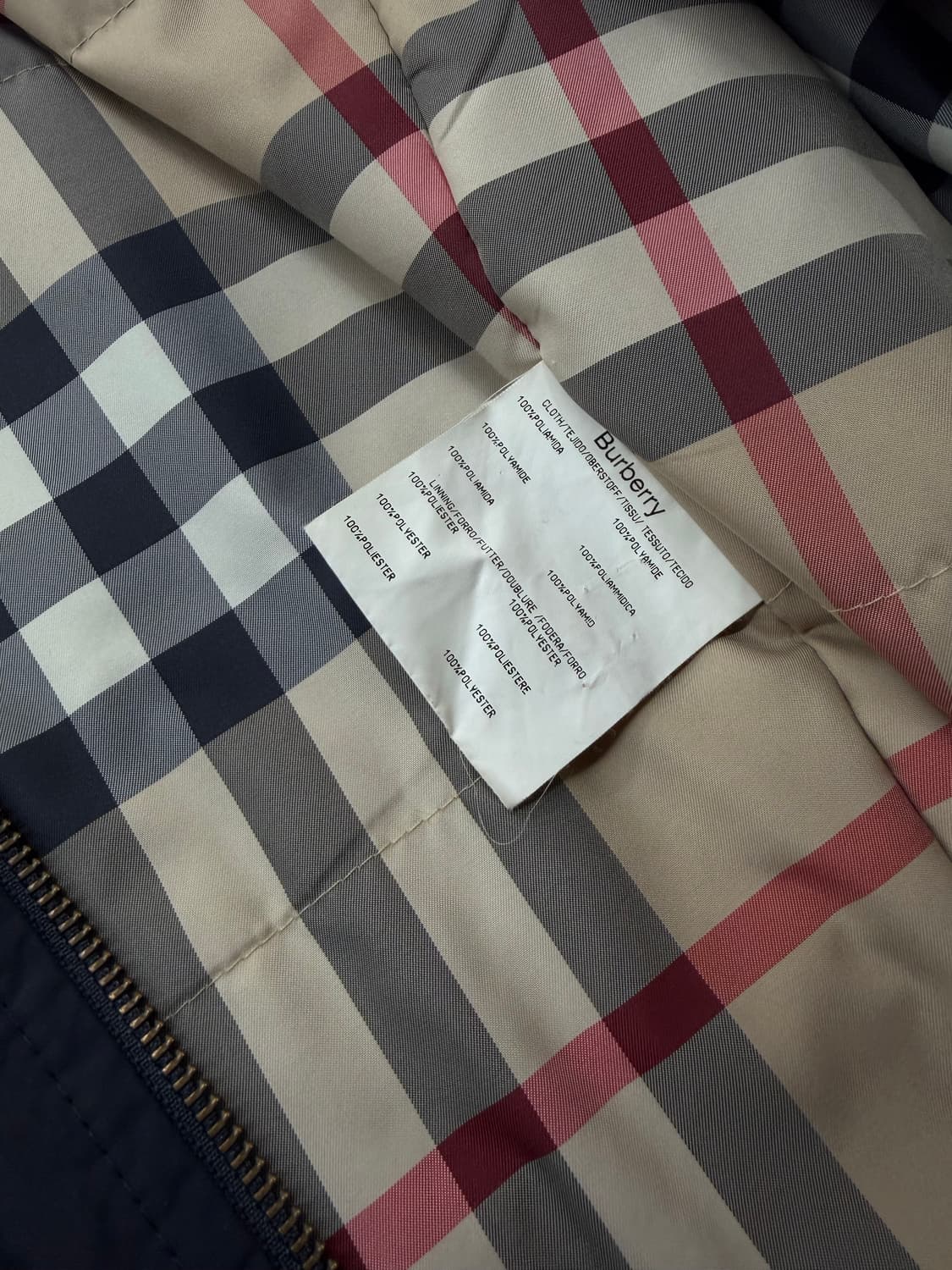 M/ 버버리 4-Pocket 패딩 코트 자켓 상품이미지9