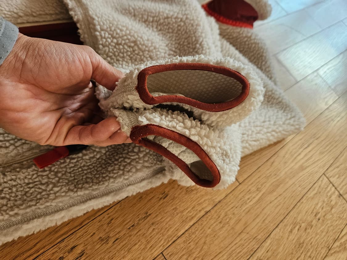 파타고니아 m 100-105  레트로 양털 후리스 플리스  자켓 상품이미지4