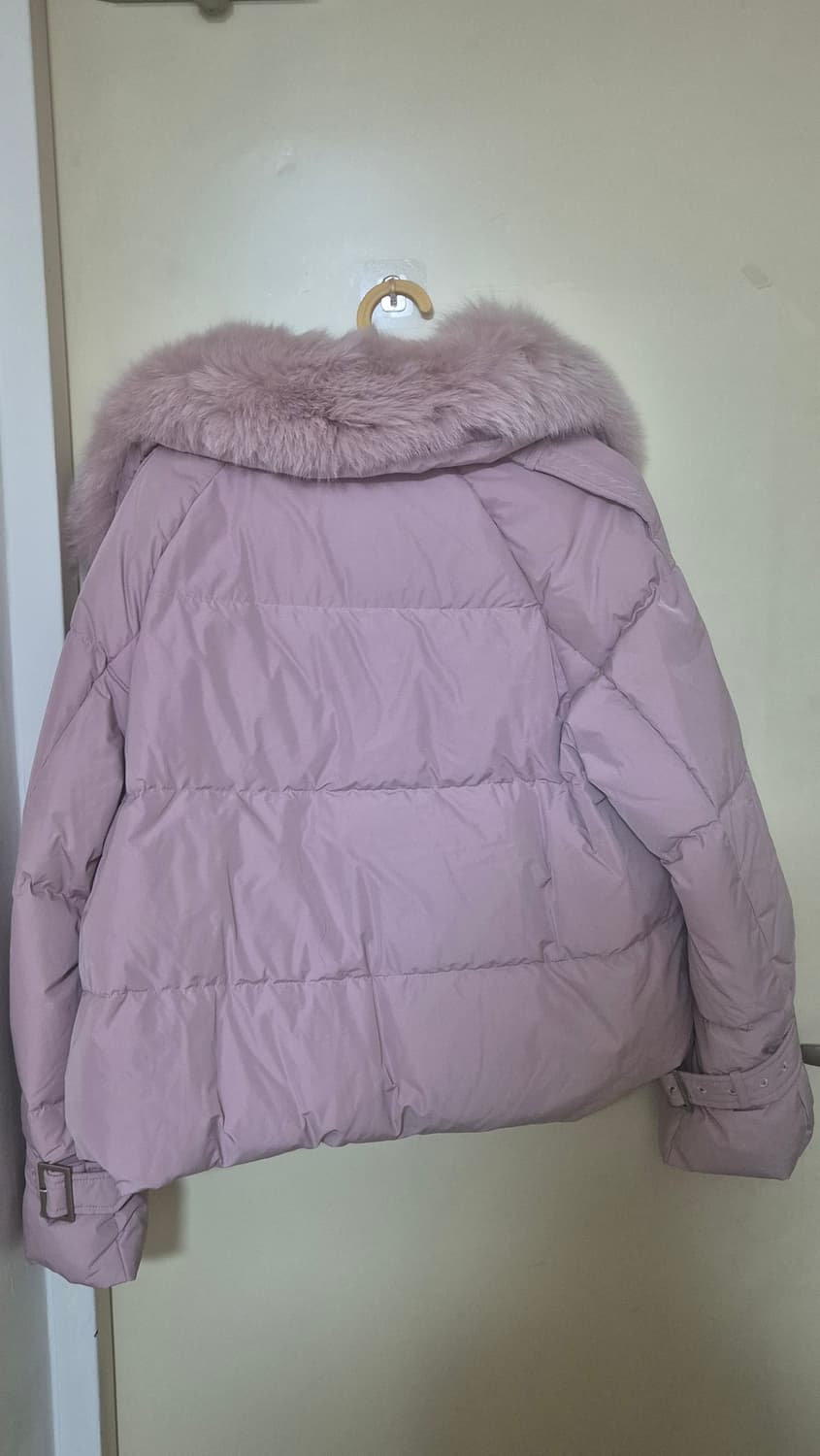 어다울 핑크색 폭스퍼 패딩 새거 원가 40만 상품이미지4