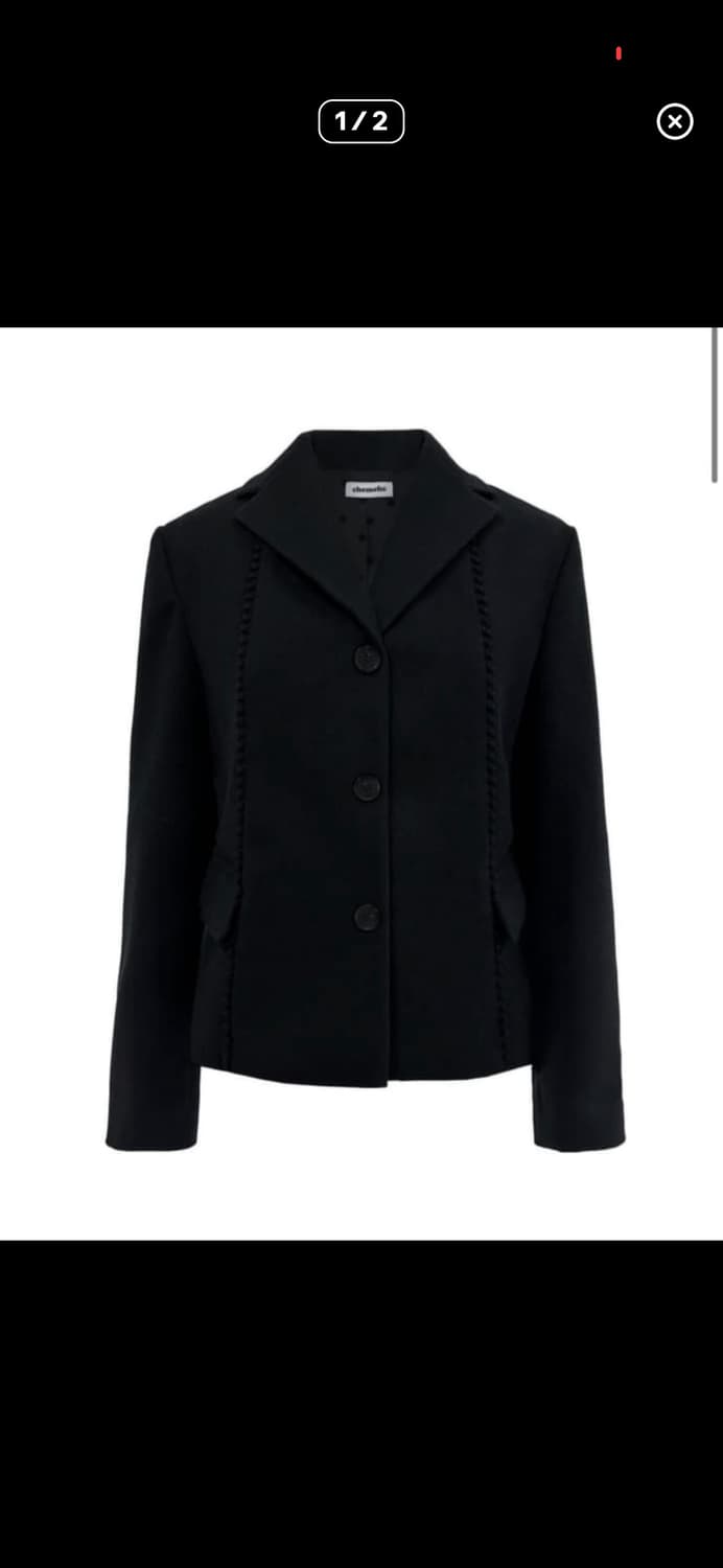 ㅍ체메씨 보우라인 자켓 상품이미지1