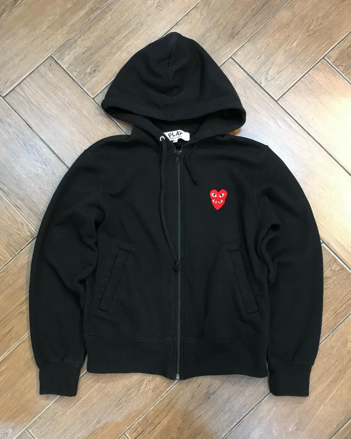 Comme Des Garcons Double Heart 후드집업 상품이미지6