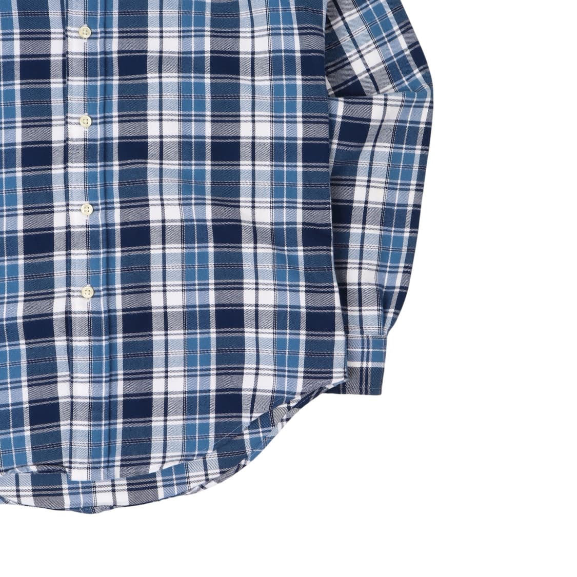 폴로 랄프로렌 트윌 코튼 플래드 체크 클래식핏 셔츠 상품이미지4