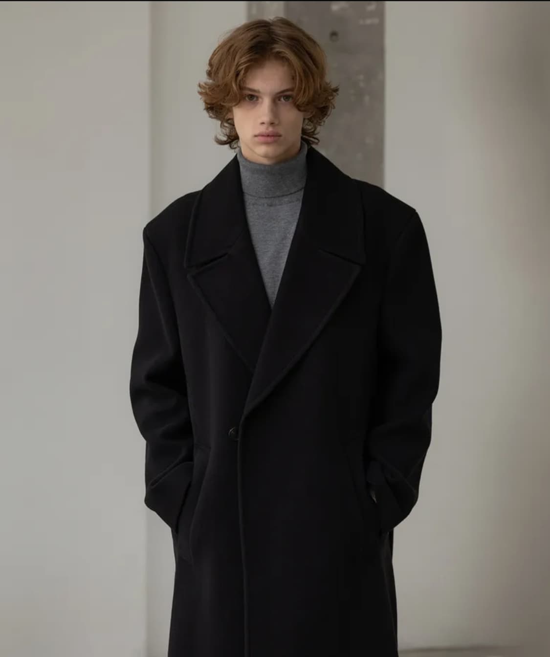 마엘 로브 롱코트 (새상품) 상품이미지2