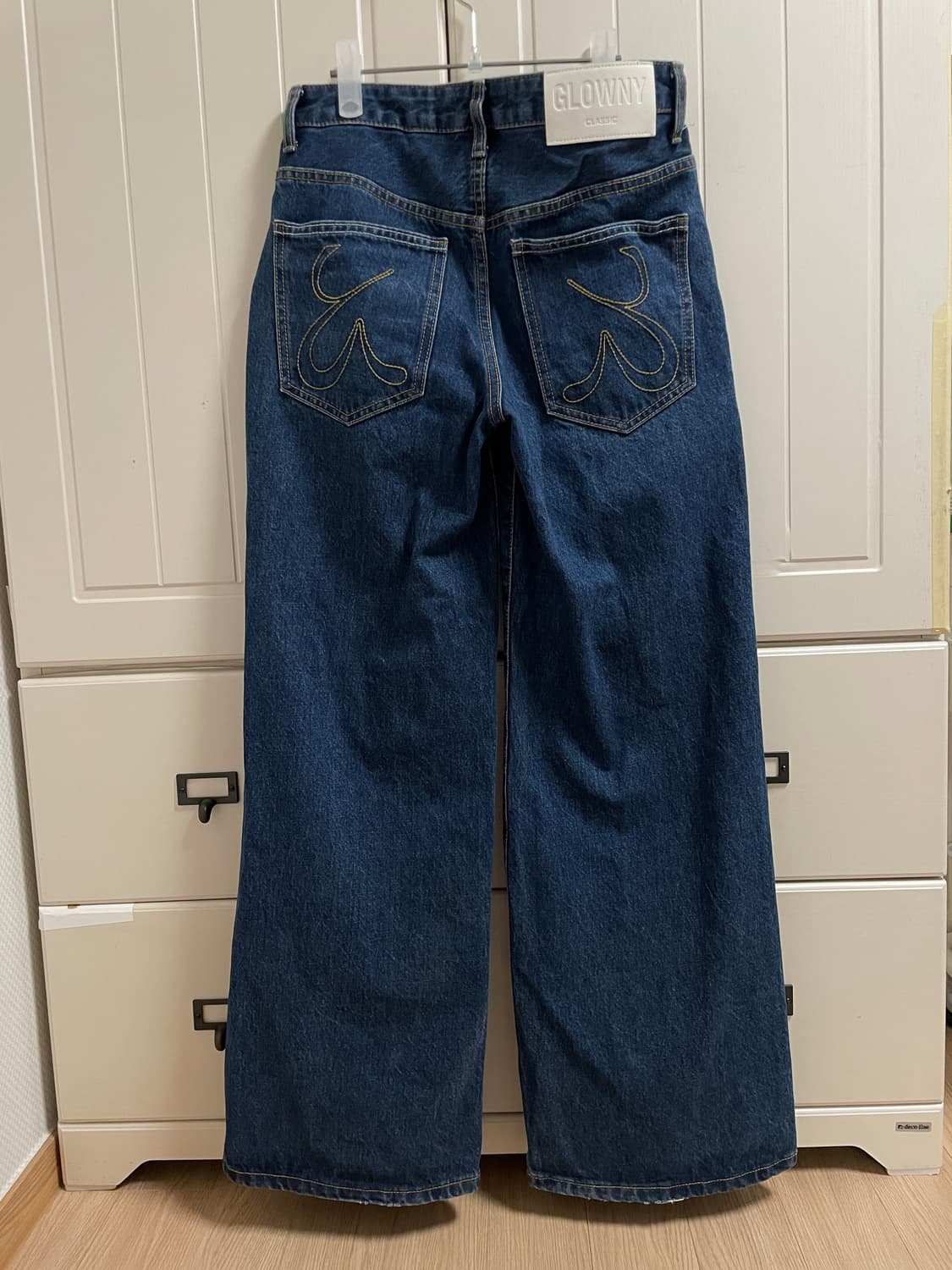 글로니(glowny) HANNAH JEANS MID BLUE 한나진 해나 상품이미지6
