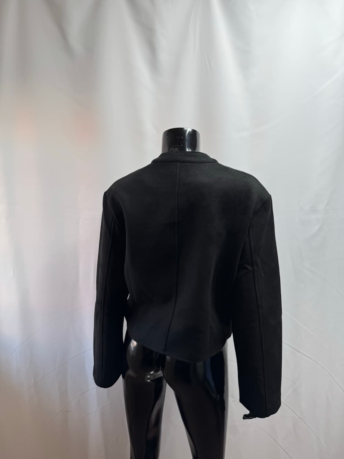 ellioti / 엘리오티 크롭 스웨이드 차이나카라 자켓 (택포함) 상품이미지3