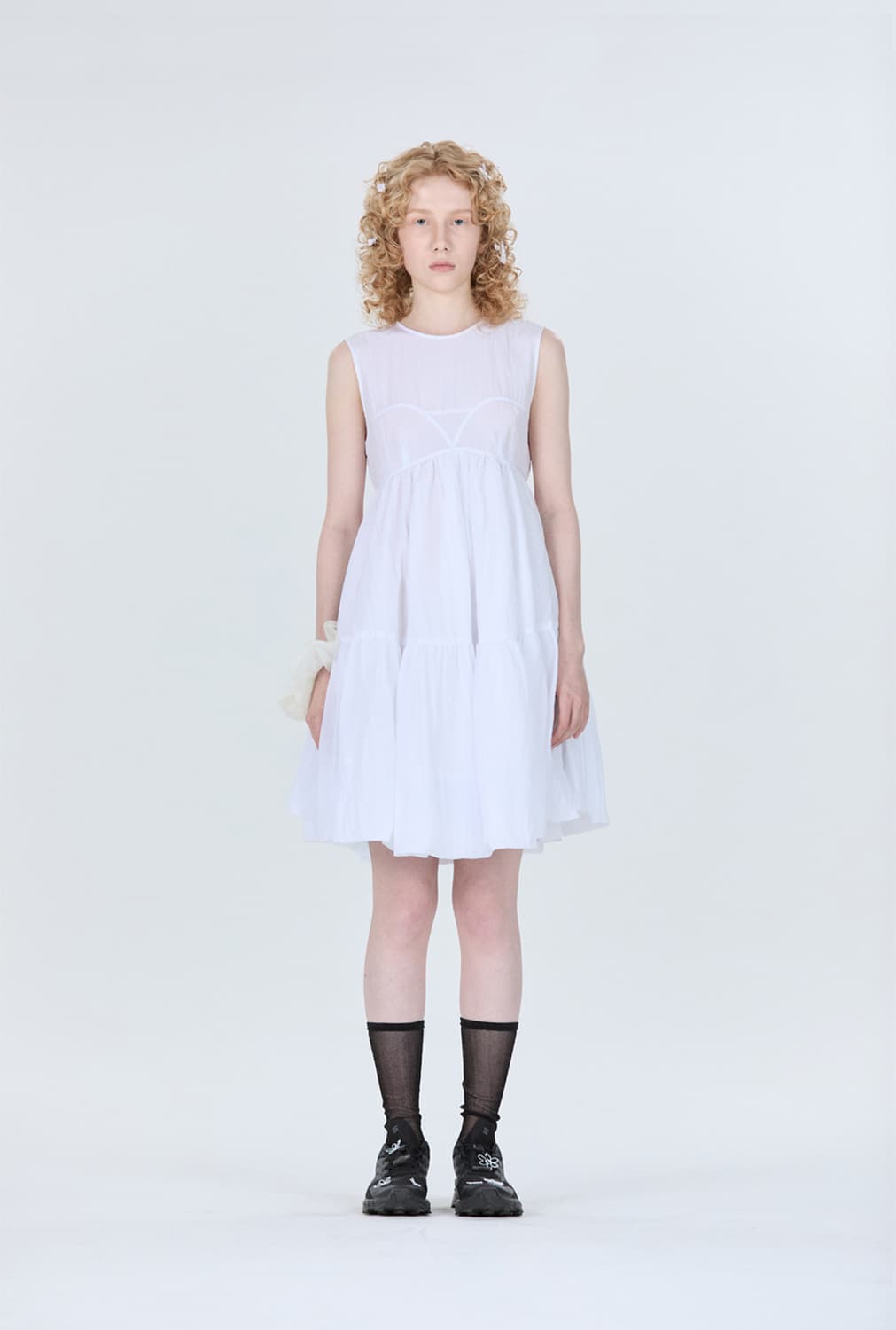(중고/m) stu women's poplin sleevless 상품이미지2
