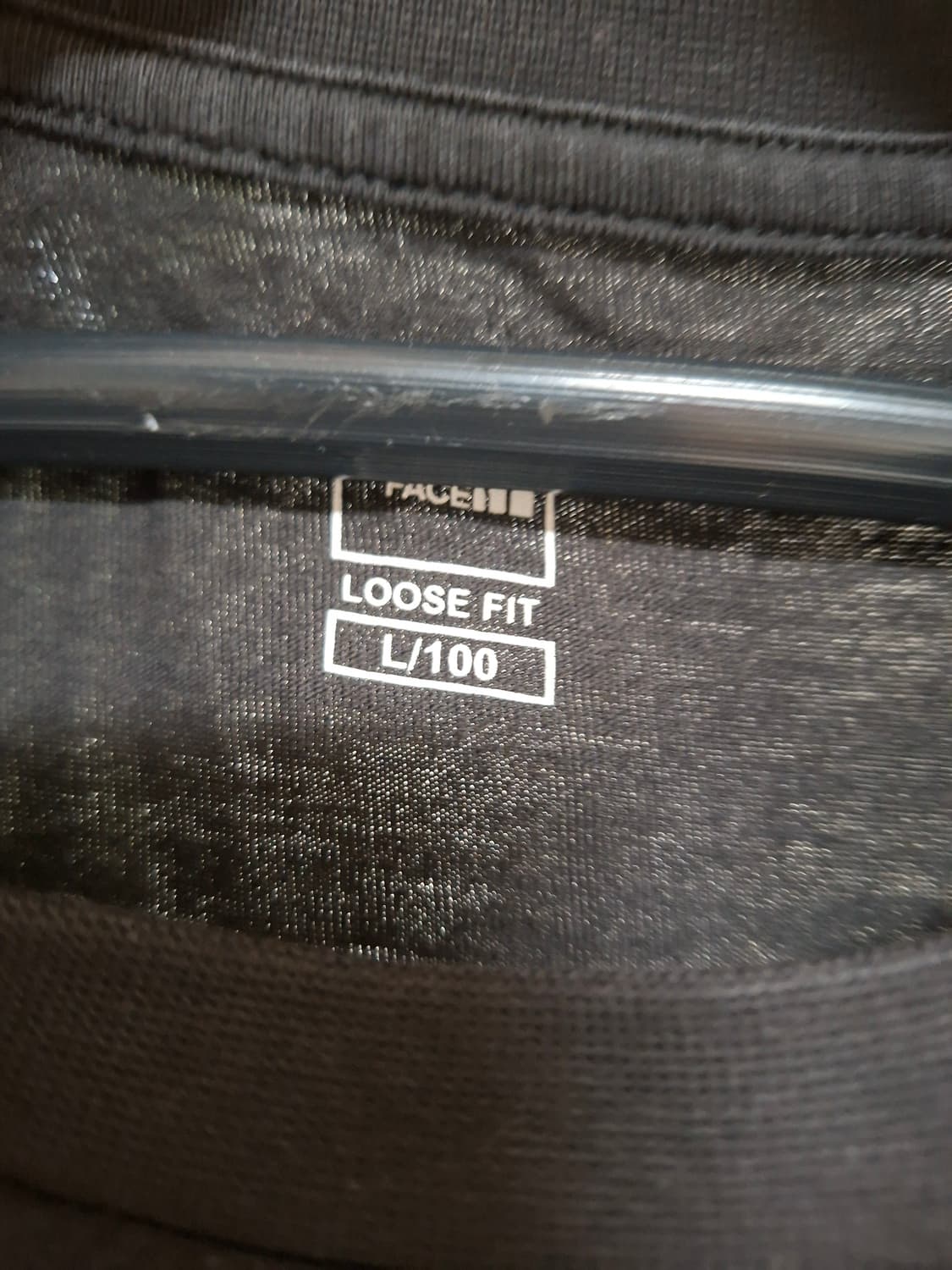 노스페이스 블랙 반팔티 루즈핏 105 상품이미지2