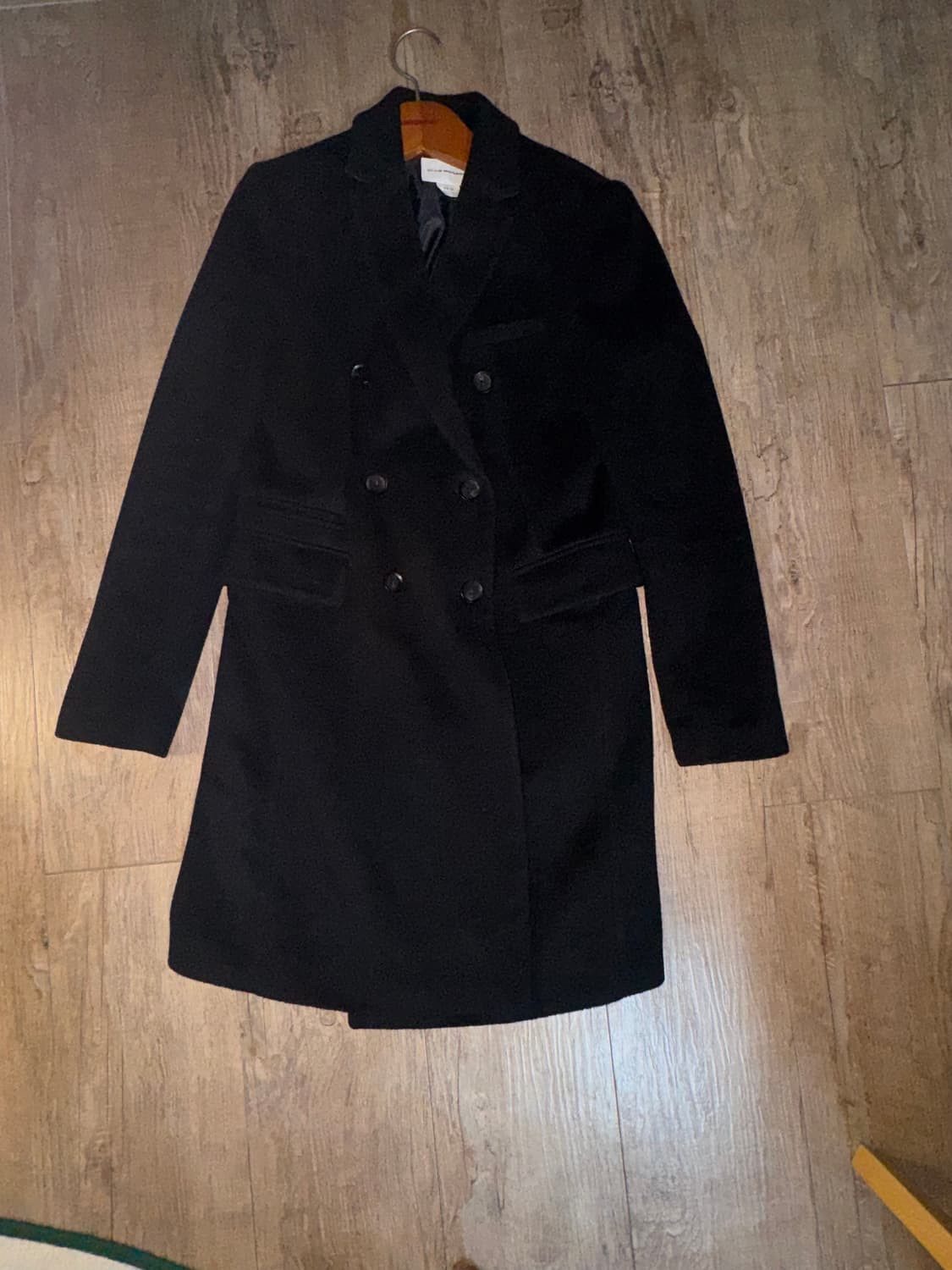 클럽모나코 블랙 더블 코트 XS  상품이미지6