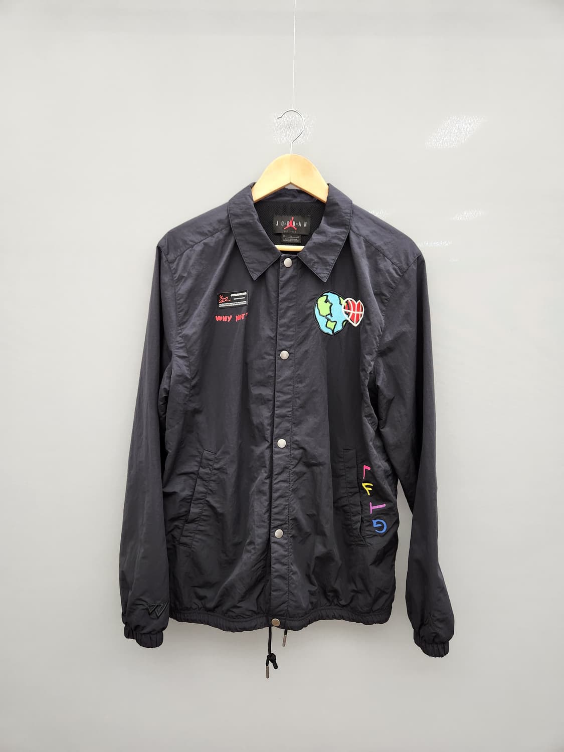 Jordan Why Not Coach Jacket (Black) 상품이미지1