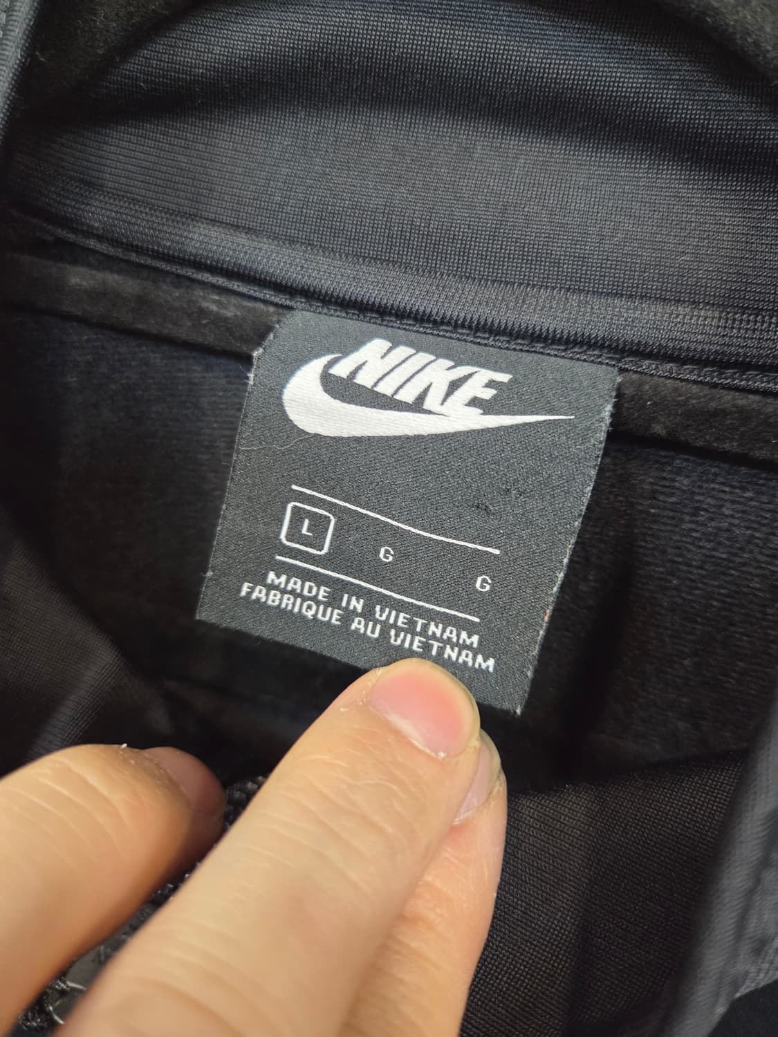 나이키 해외판 폴리니트 트랙 져지집업 L 상품이미지3