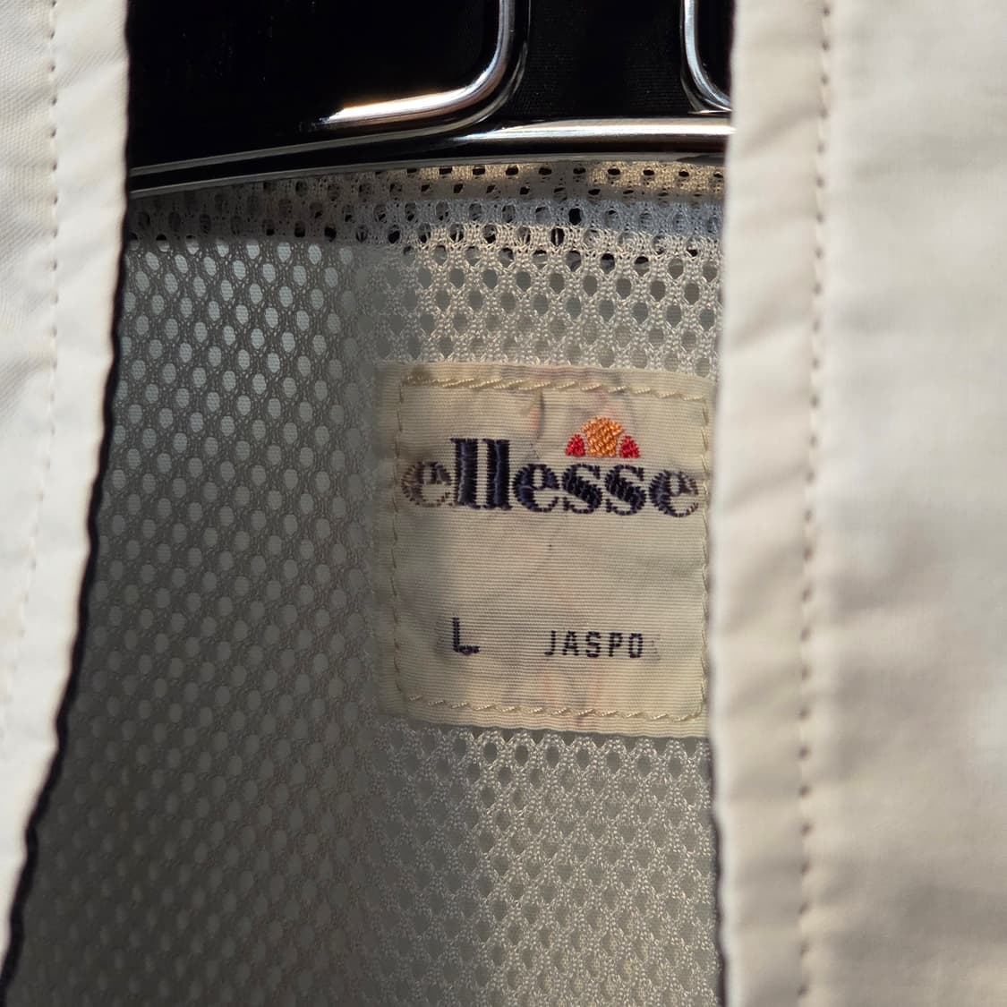 JPN 엘레쎄 화이트 배색 바람막이 베스트 상품이미지8