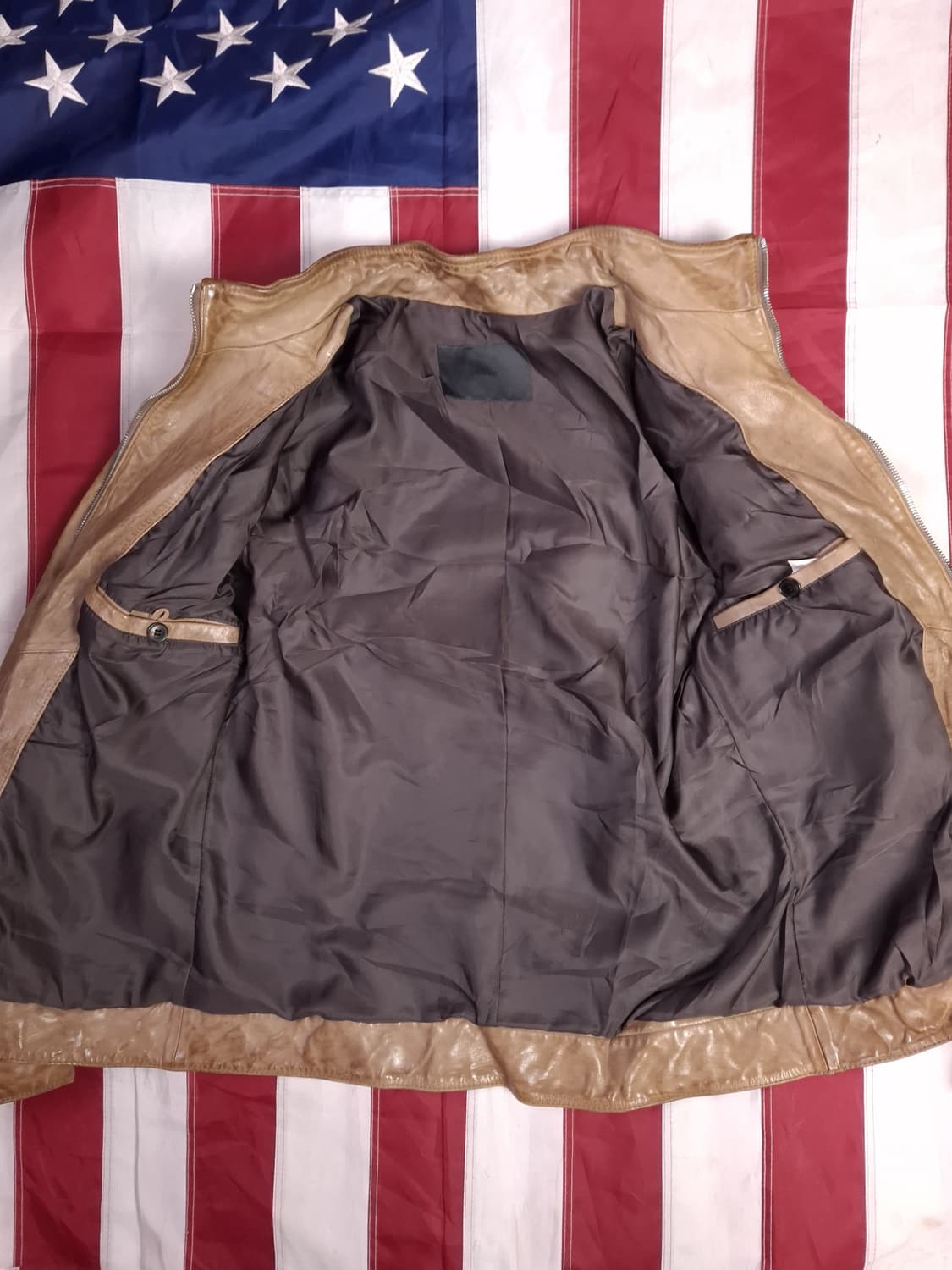 오리지날 AND Z 리얼램스킨 라이더자켓 상품이미지9