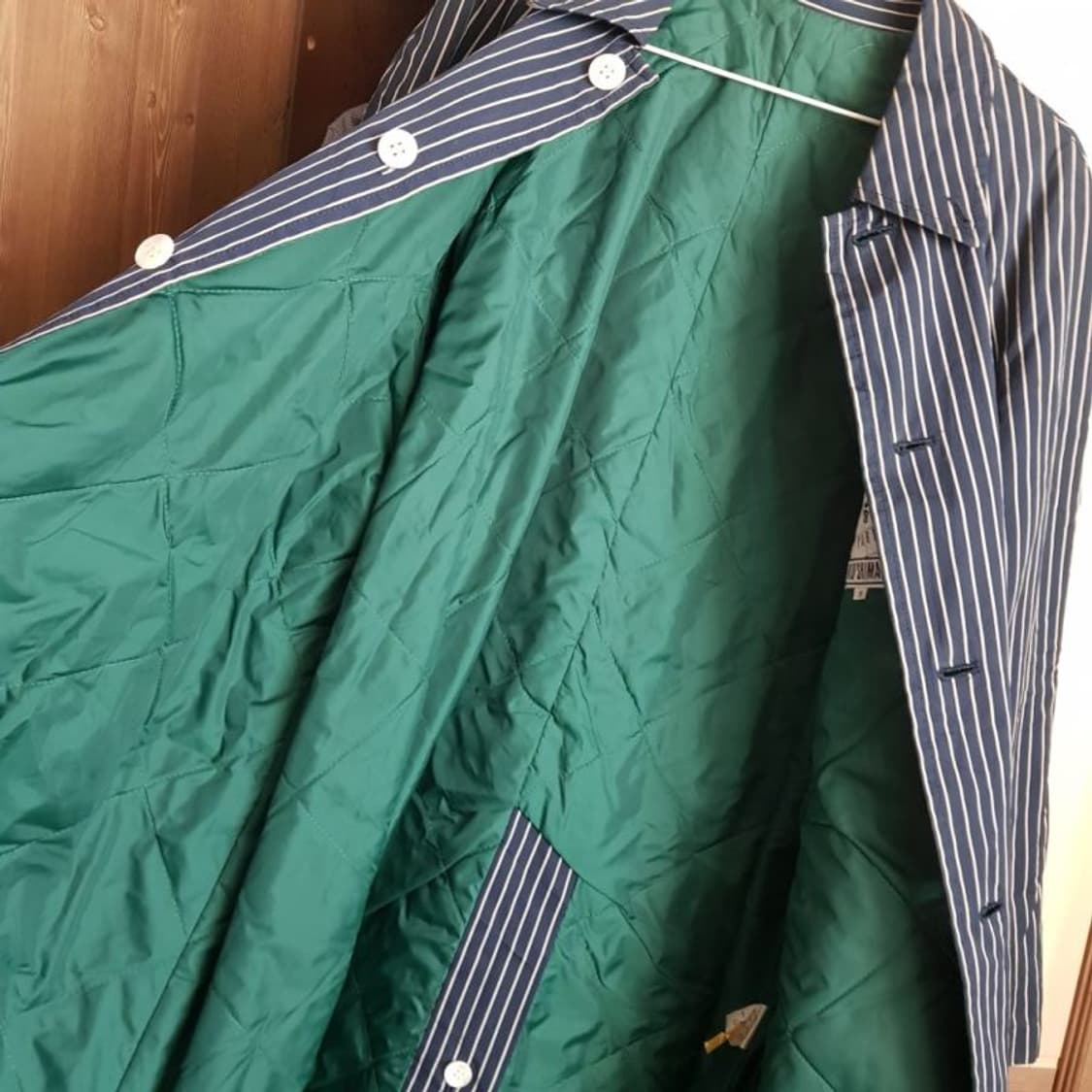 100 105  시마다준코 빈티지 롱자켓 상품이미지5