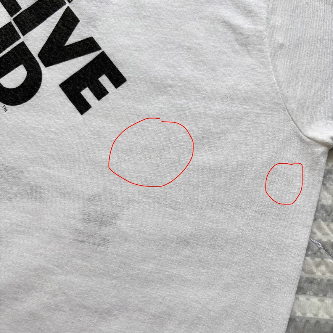 80s 빈티지 Live aid 티셔츠 XL 상품이미지7