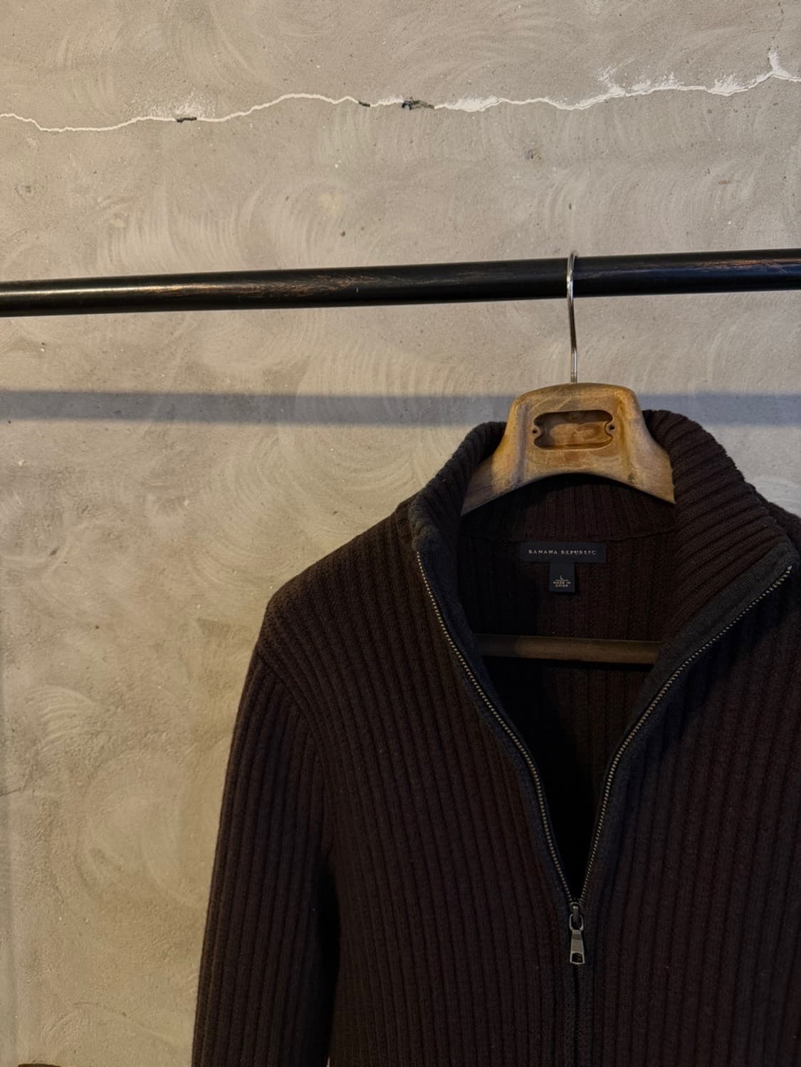 바나나 리퍼블릭 짚업 가디건 100 상품이미지2